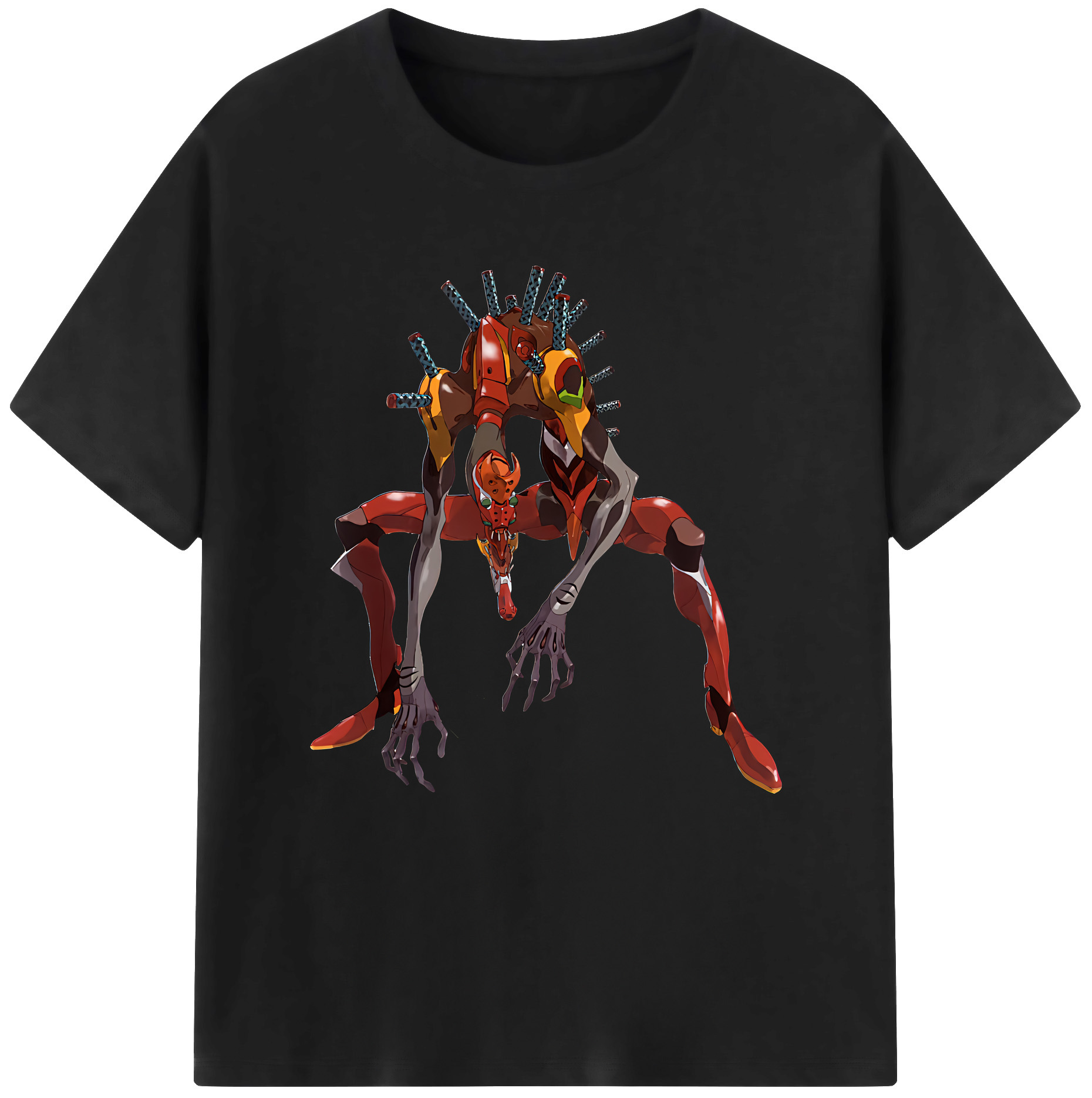 （画像用） EVA 新世紀エヴァンゲリオン 綿100％半袖Tシャツ（フロントプリント）