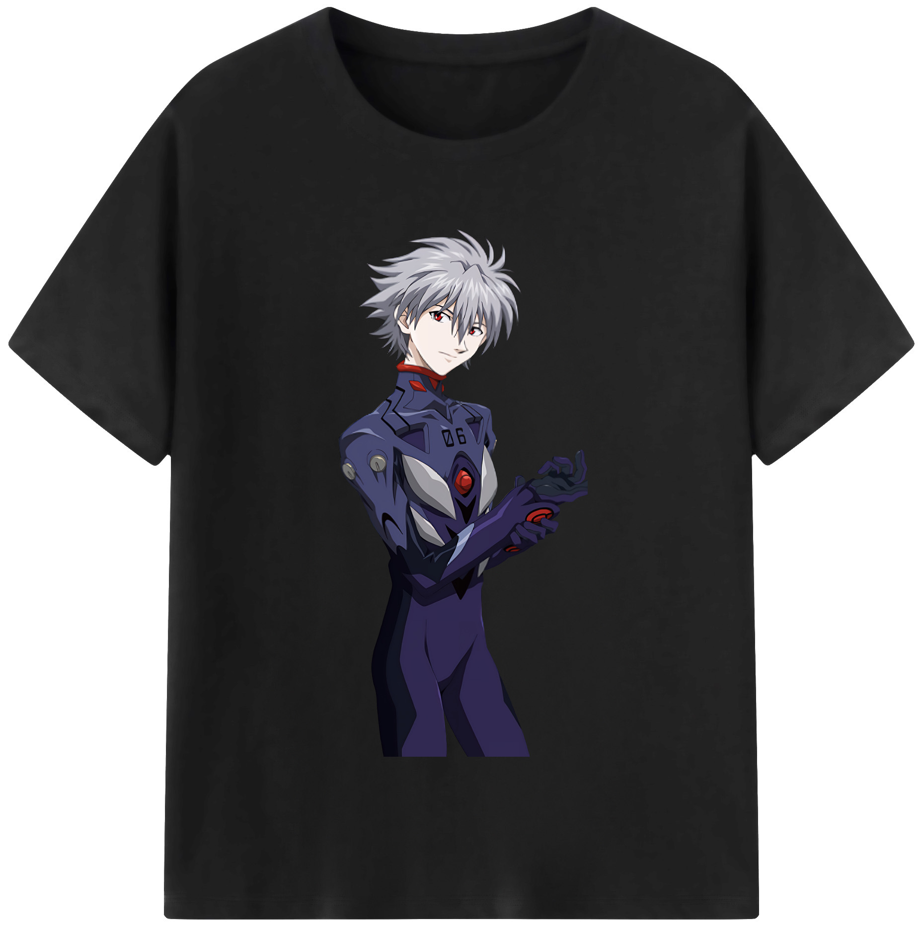 （画像用） EVA 新世紀エヴァンゲリオン 綿100％半袖Tシャツ（フロントプリント）