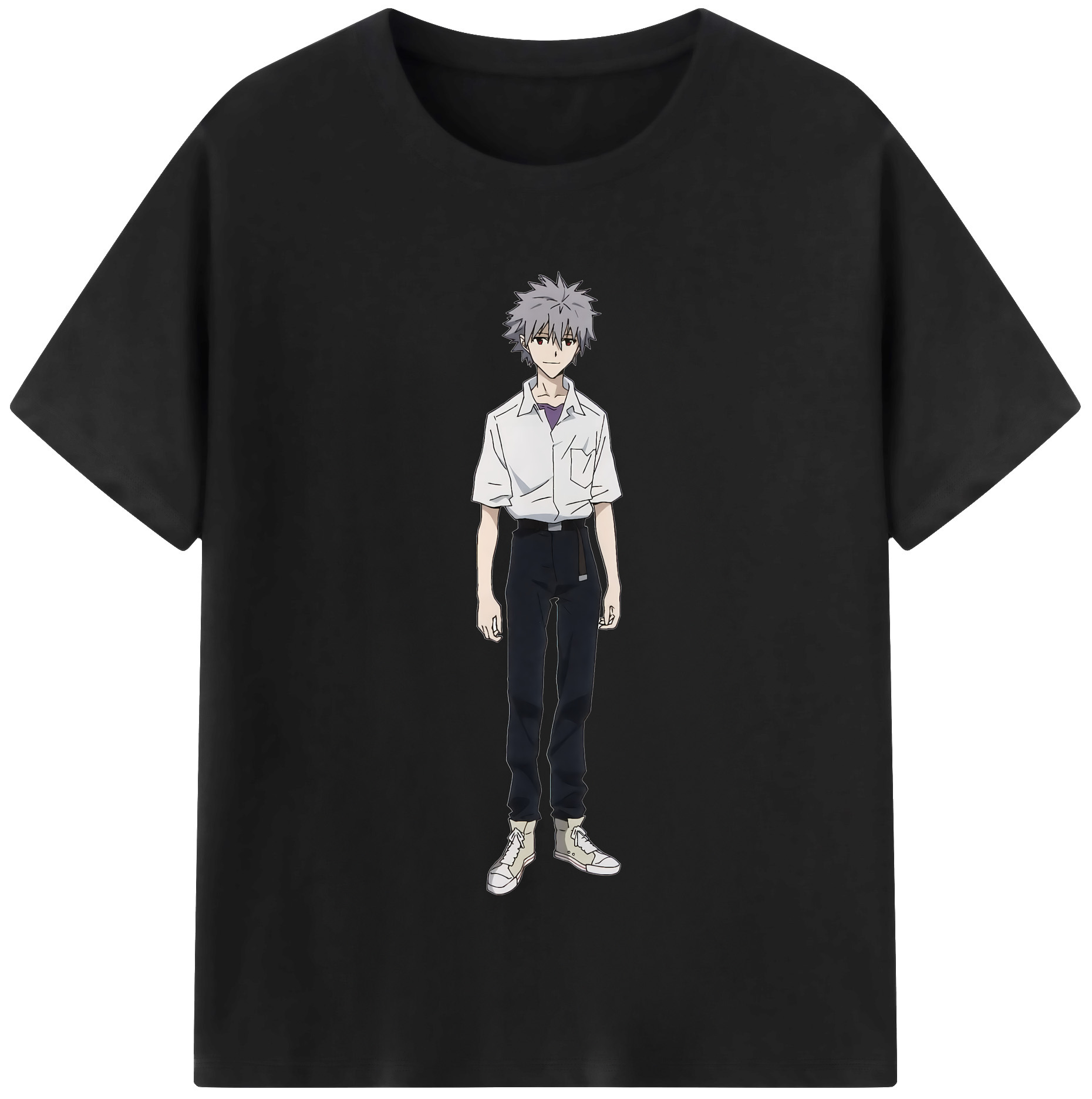 （画像用） EVA 新世紀エヴァンゲリオン 綿100％半袖Tシャツ（フロントプリント）