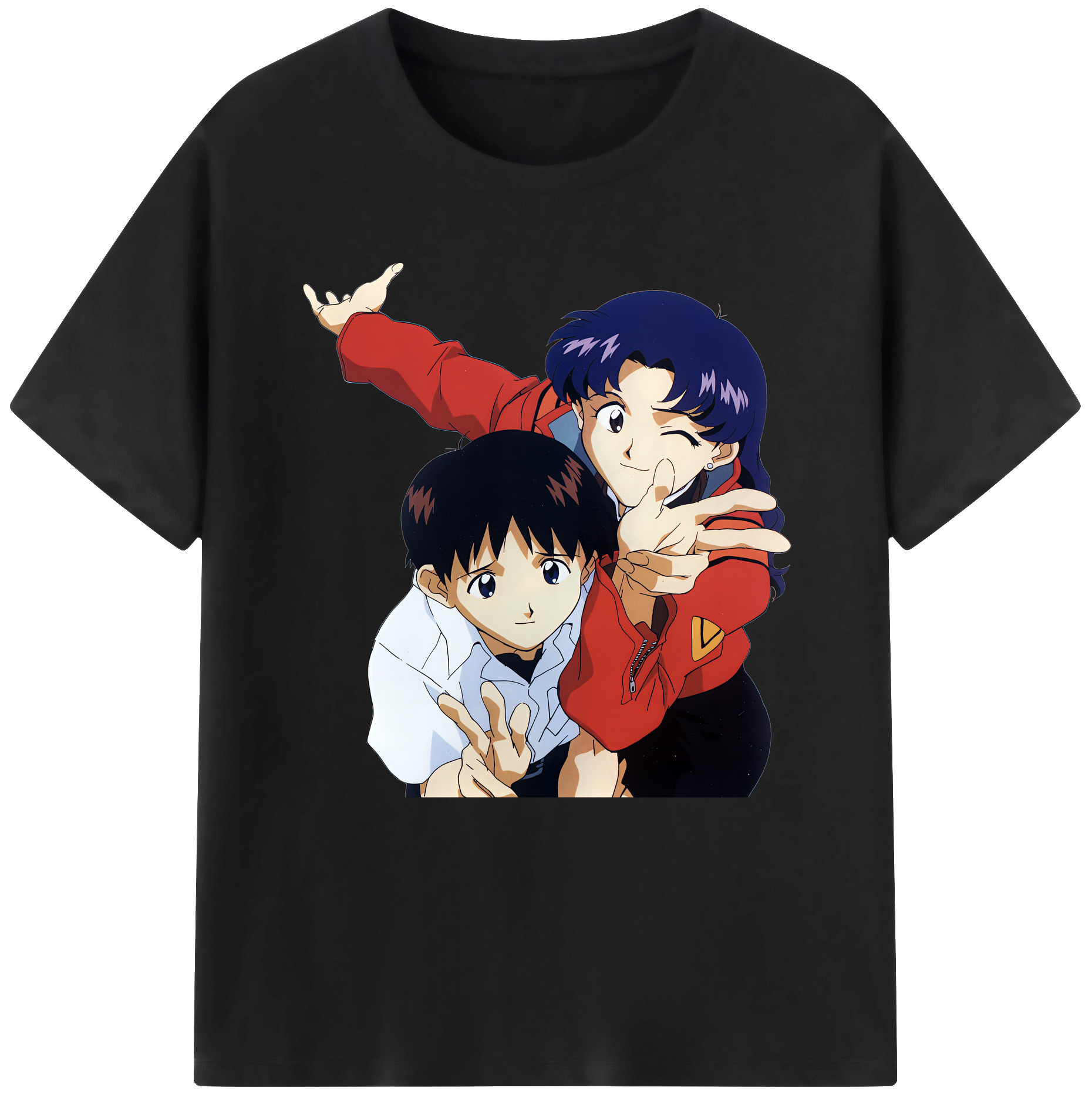 （画像用） EVA 新世紀エヴァンゲリオン 綿100％半袖Tシャツ（フロントプリント）
