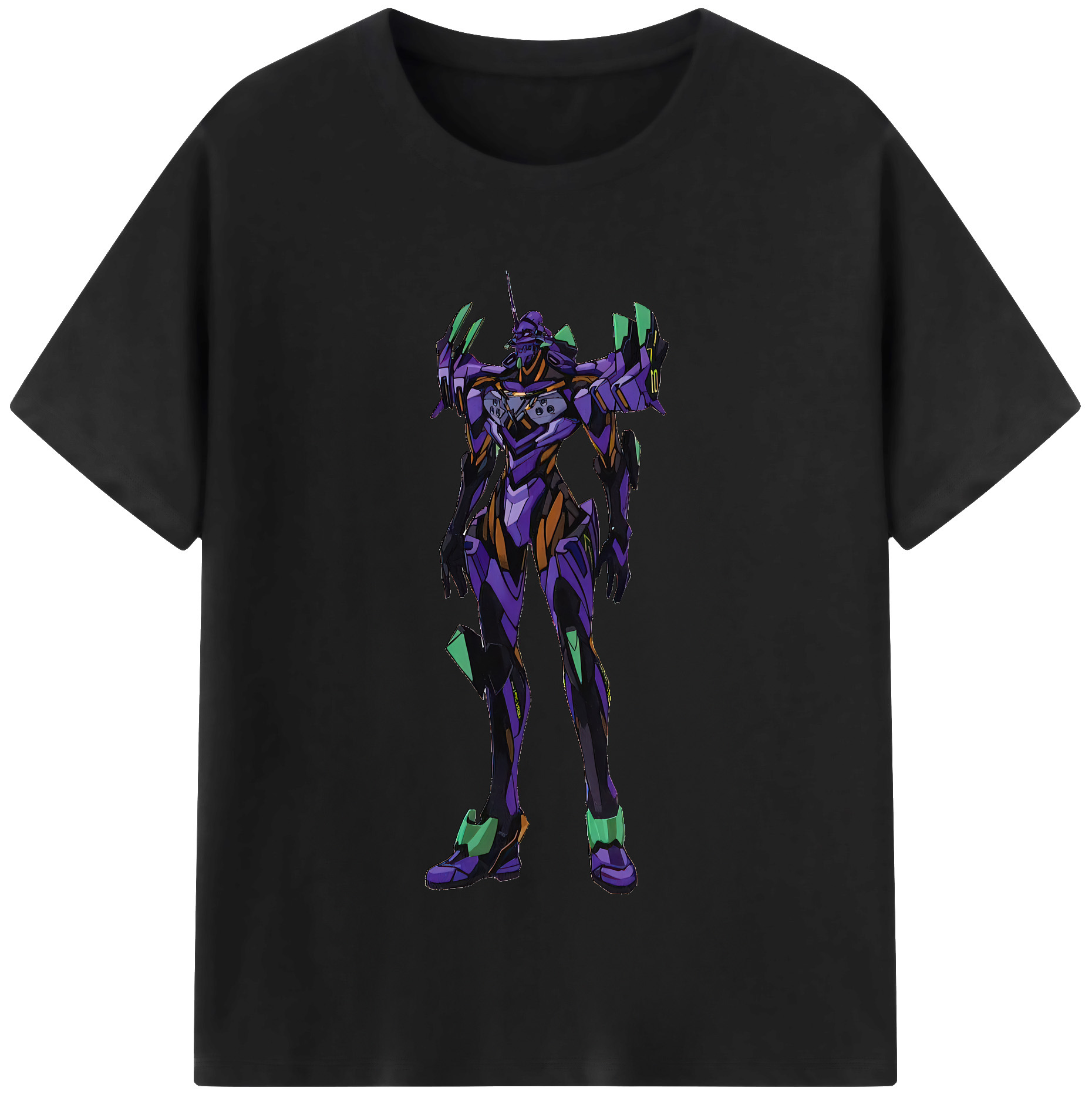（画像用） EVA 新世紀エヴァンゲリオン 綿100％半袖Tシャツ（フロントプリント）