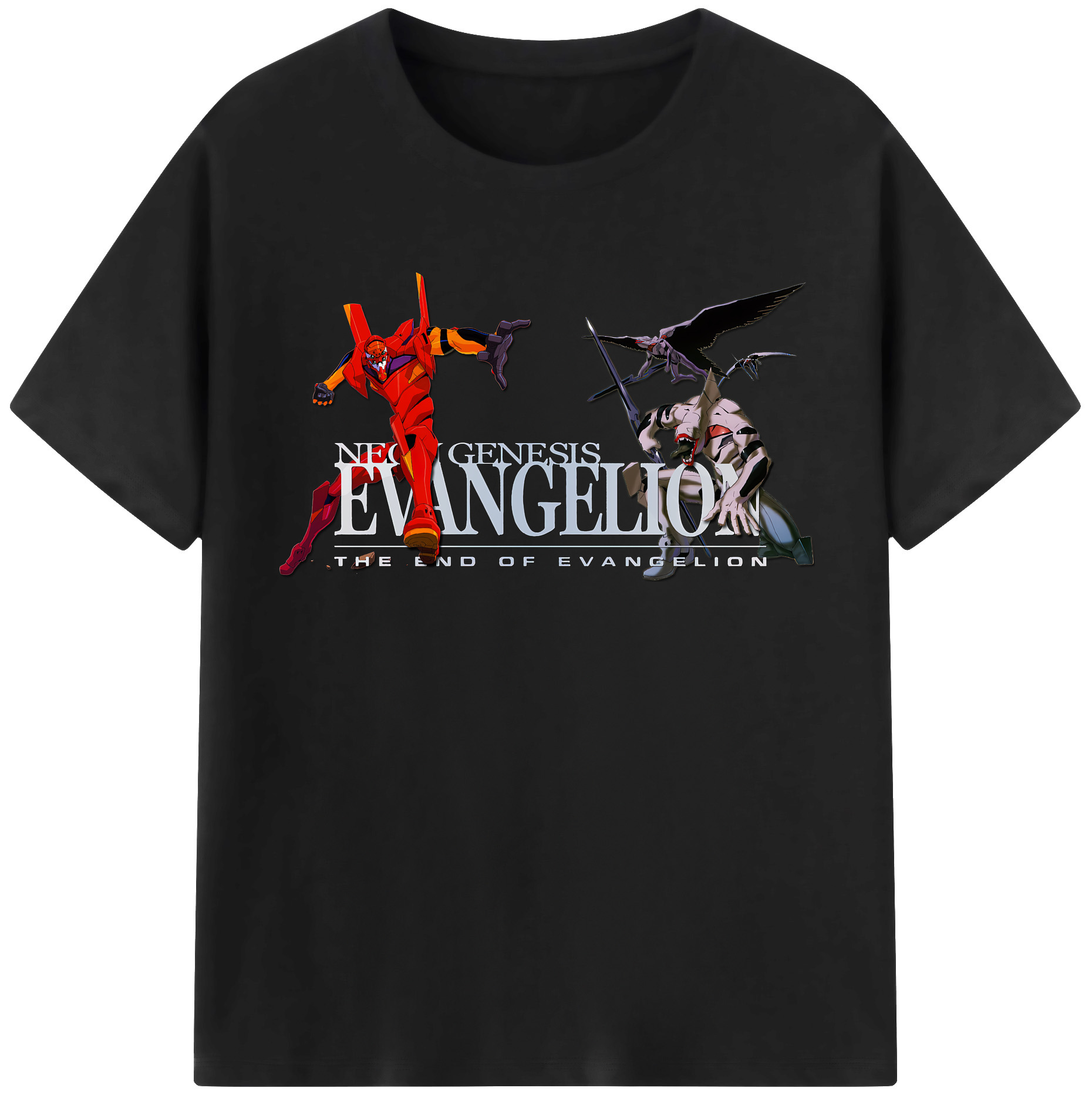 （画像用） EVA 新世紀エヴァンゲリオン 綿100％半袖Tシャツ（フロントプリント）