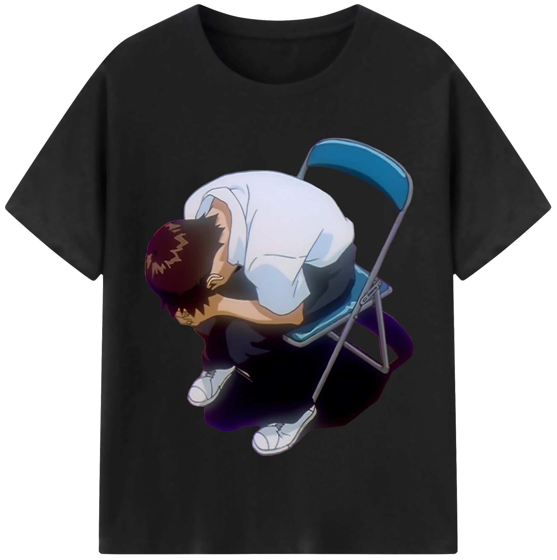 （画像用） EVA 新世紀エヴァンゲリオン 綿100％半袖Tシャツ（フロントプリント）