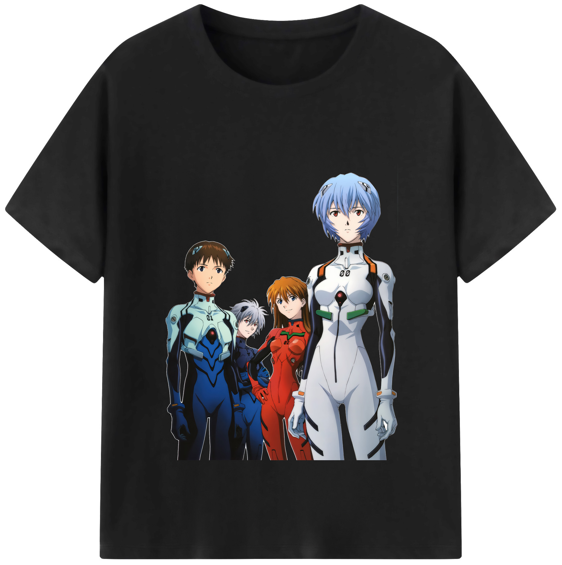 （画像用） EVA 新世紀エヴァンゲリオン 綿100％半袖Tシャツ（フロントプリント）