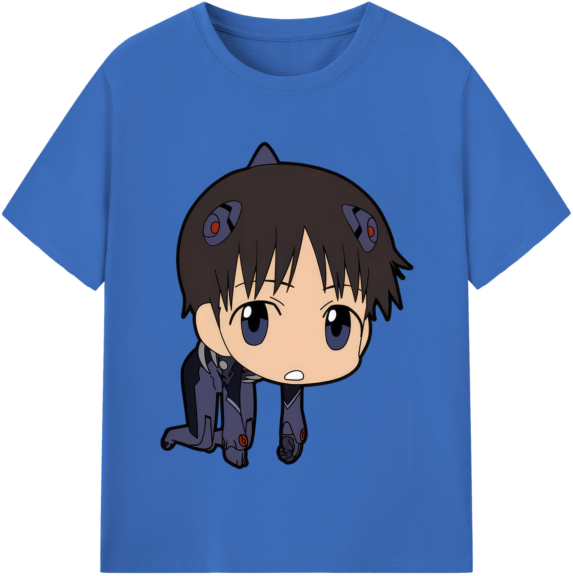 （画像用） EVA 新世紀エヴァンゲリオン 綿100％半袖Tシャツ（フロントプリント）
