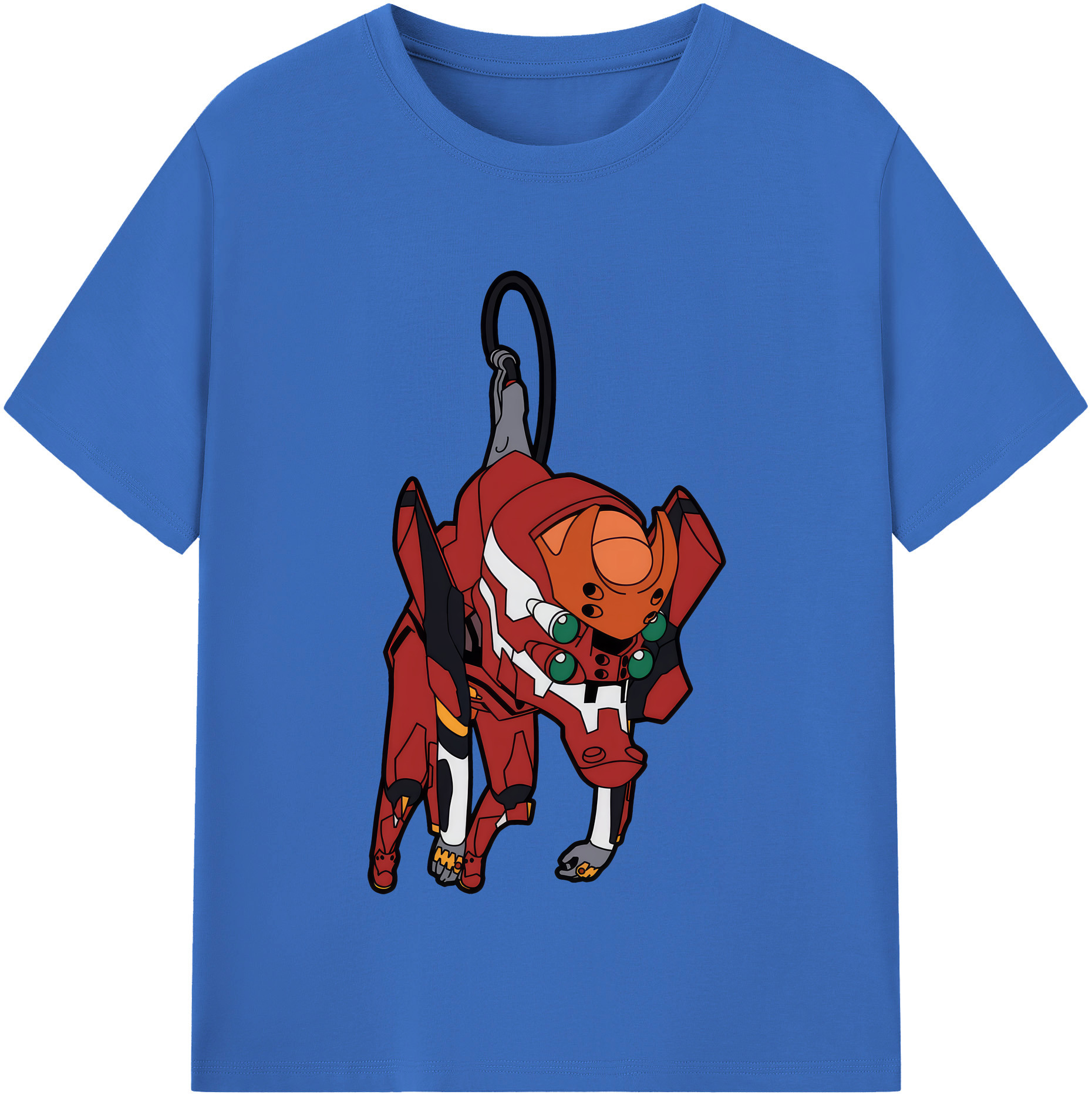 （画像用） EVA 新世紀エヴァンゲリオン 綿100％半袖Tシャツ（フロントプリント）