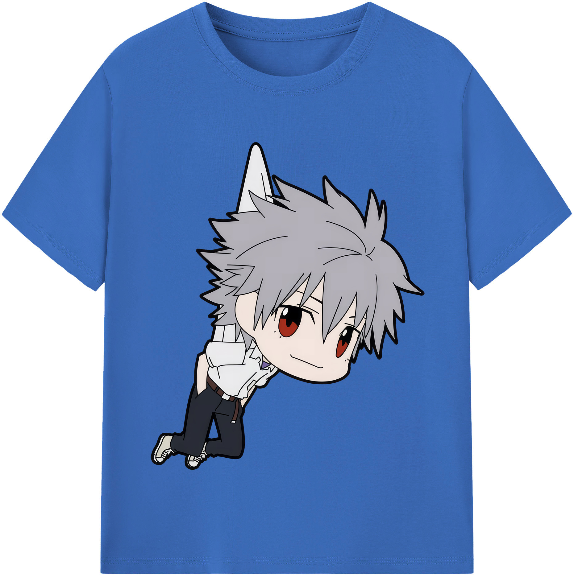 （画像用） EVA 新世紀エヴァンゲリオン 綿100％半袖Tシャツ（フロントプリント）