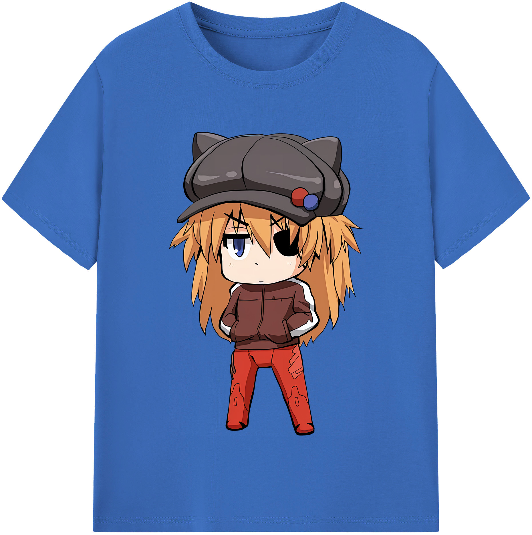 （画像用） EVA 新世紀エヴァンゲリオン 綿100％半袖Tシャツ（フロントプリント）