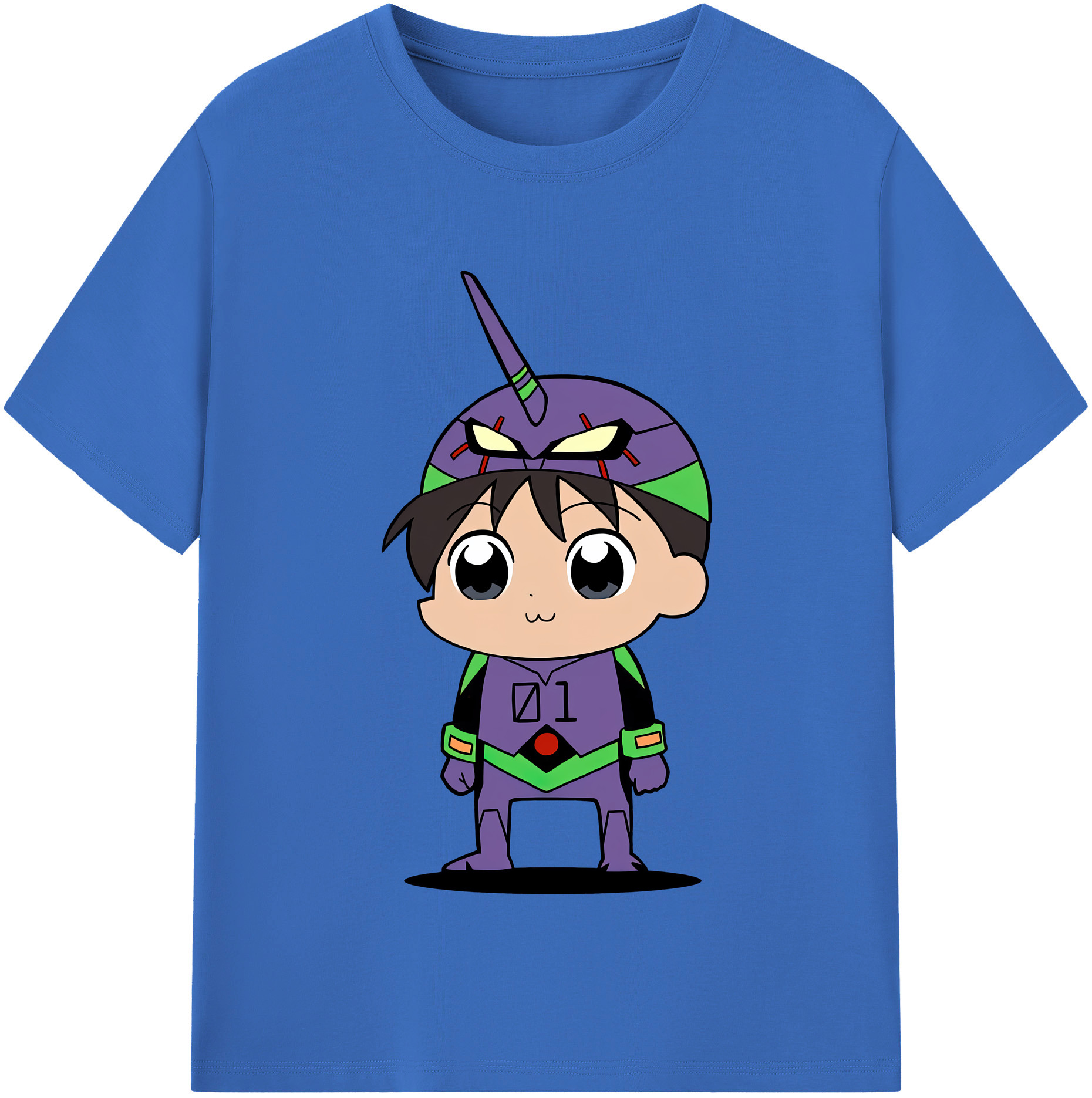 （画像用） EVA 新世紀エヴァンゲリオン 綿100％半袖Tシャツ（フロントプリント）