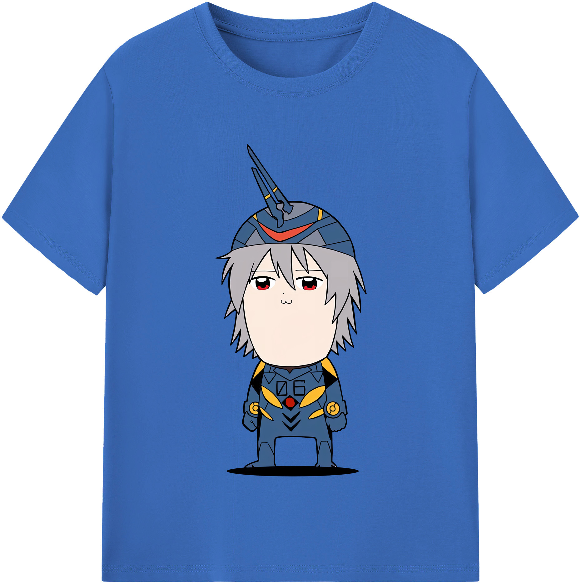 （画像用） EVA 新世紀エヴァンゲリオン 綿100％半袖Tシャツ（フロントプリント）