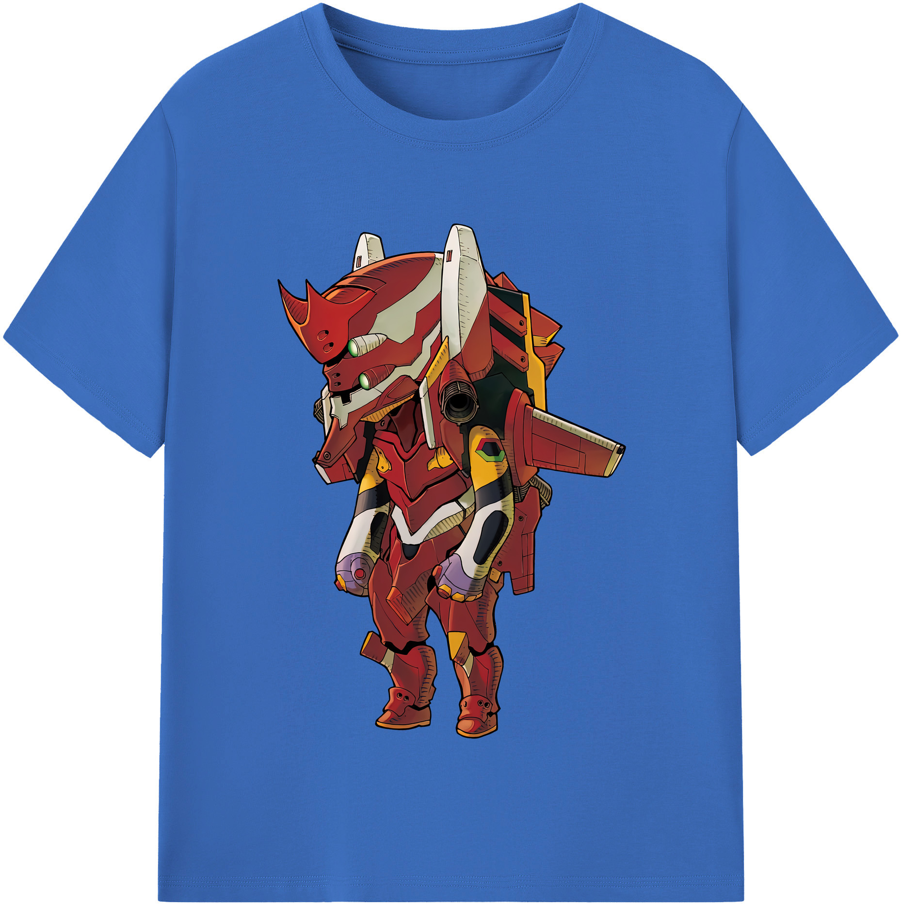 （画像用） EVA 新世紀エヴァンゲリオン 綿100％半袖Tシャツ（フロントプリント）