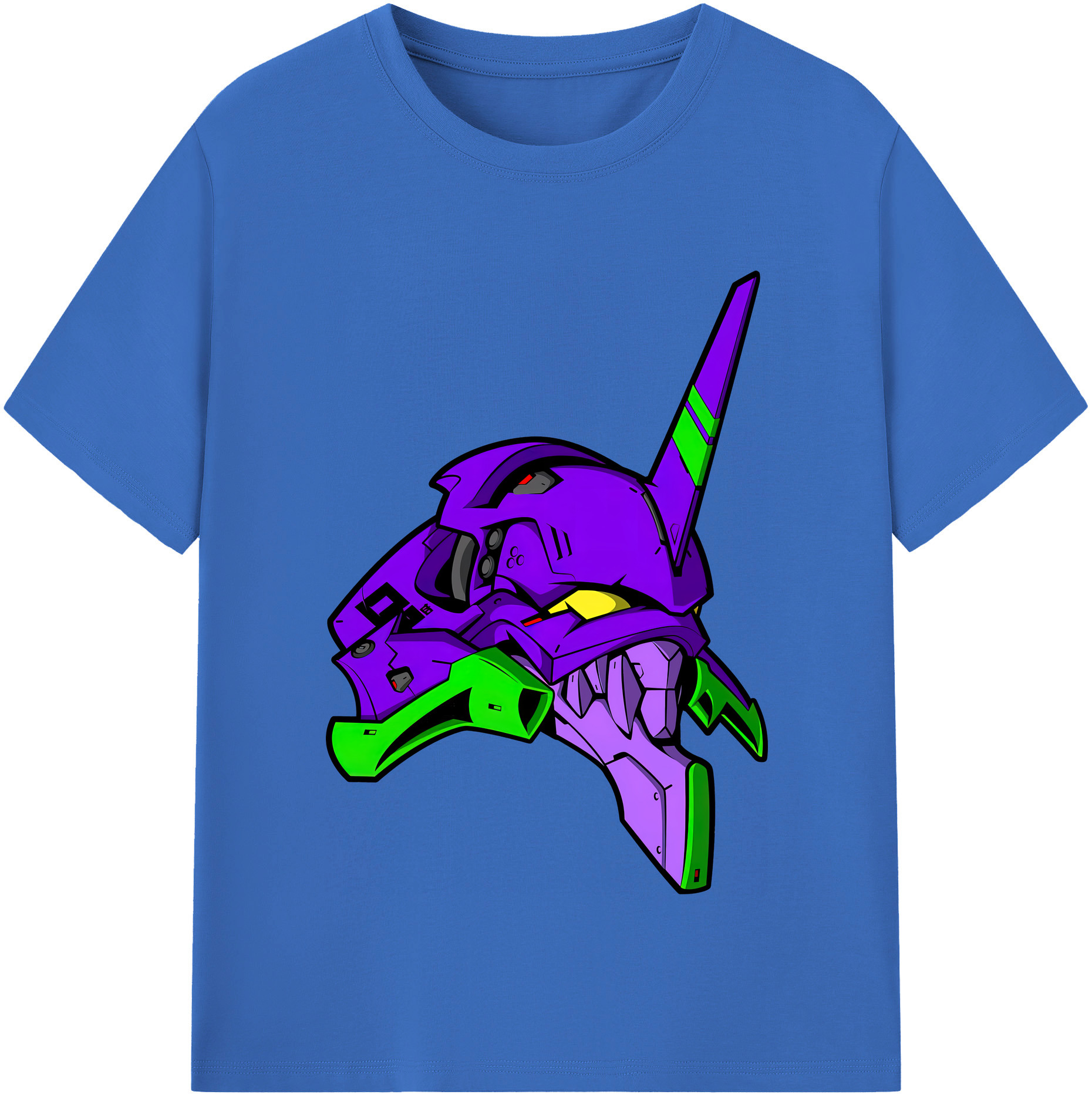 （画像用） EVA 新世紀エヴァンゲリオン 綿100％半袖Tシャツ（フロントプリント）