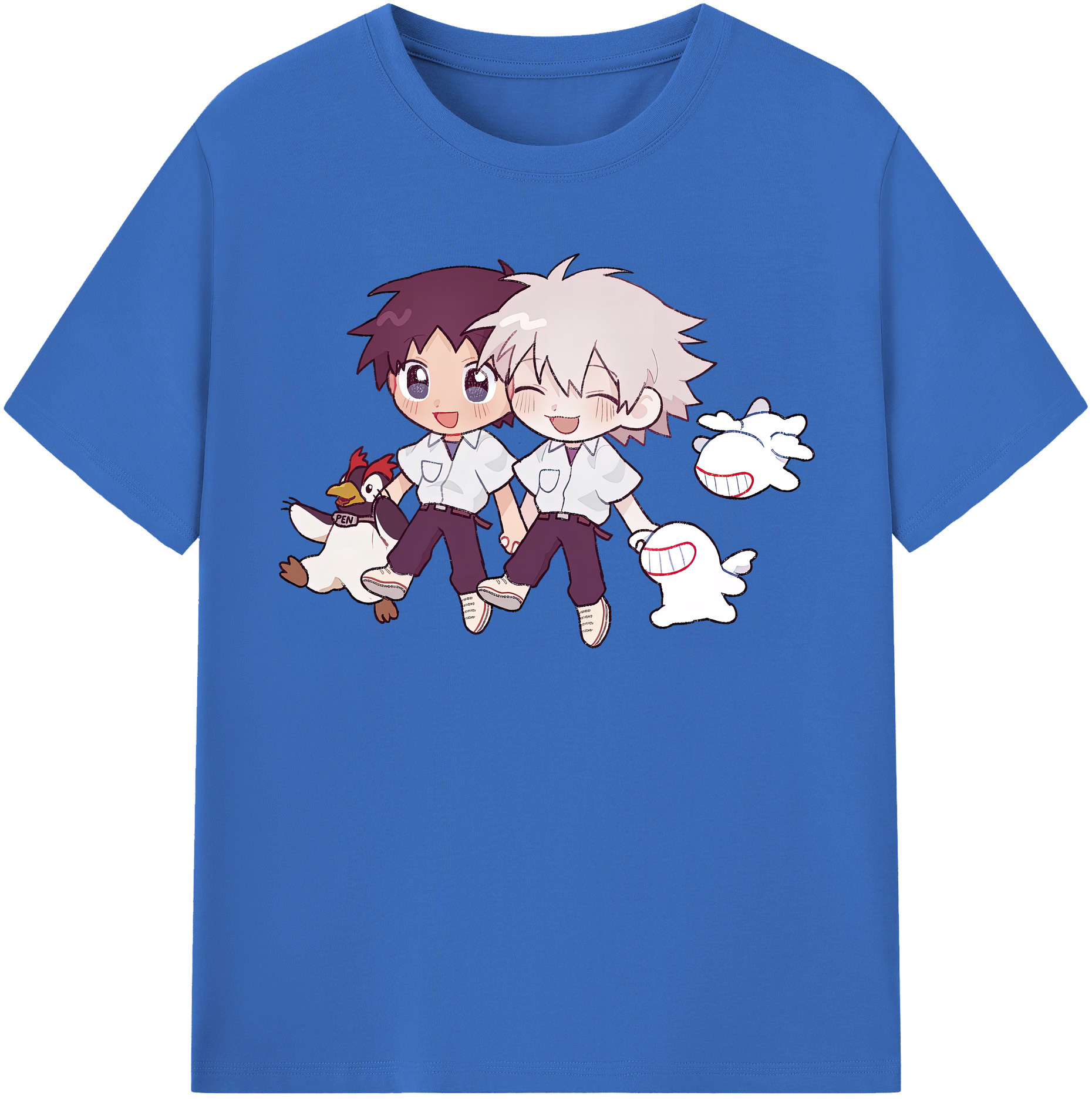 （画像用） EVA 新世紀エヴァンゲリオン 綿100％半袖Tシャツ（フロントプリント）