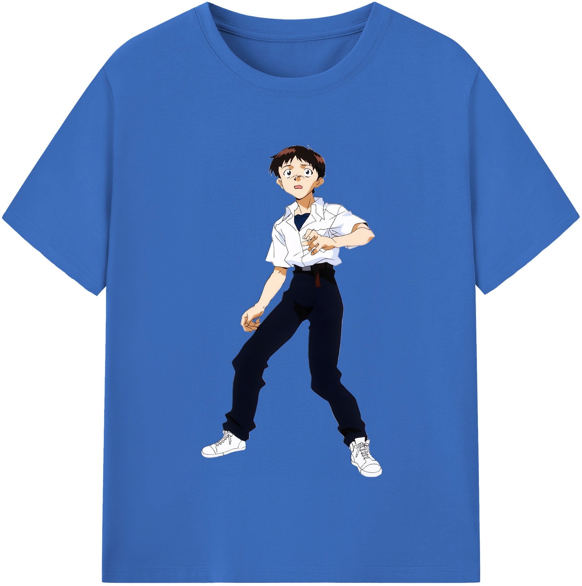 （画像用） EVA 新世紀エヴァンゲリオン 綿100％半袖Tシャツ（フロントプリント）