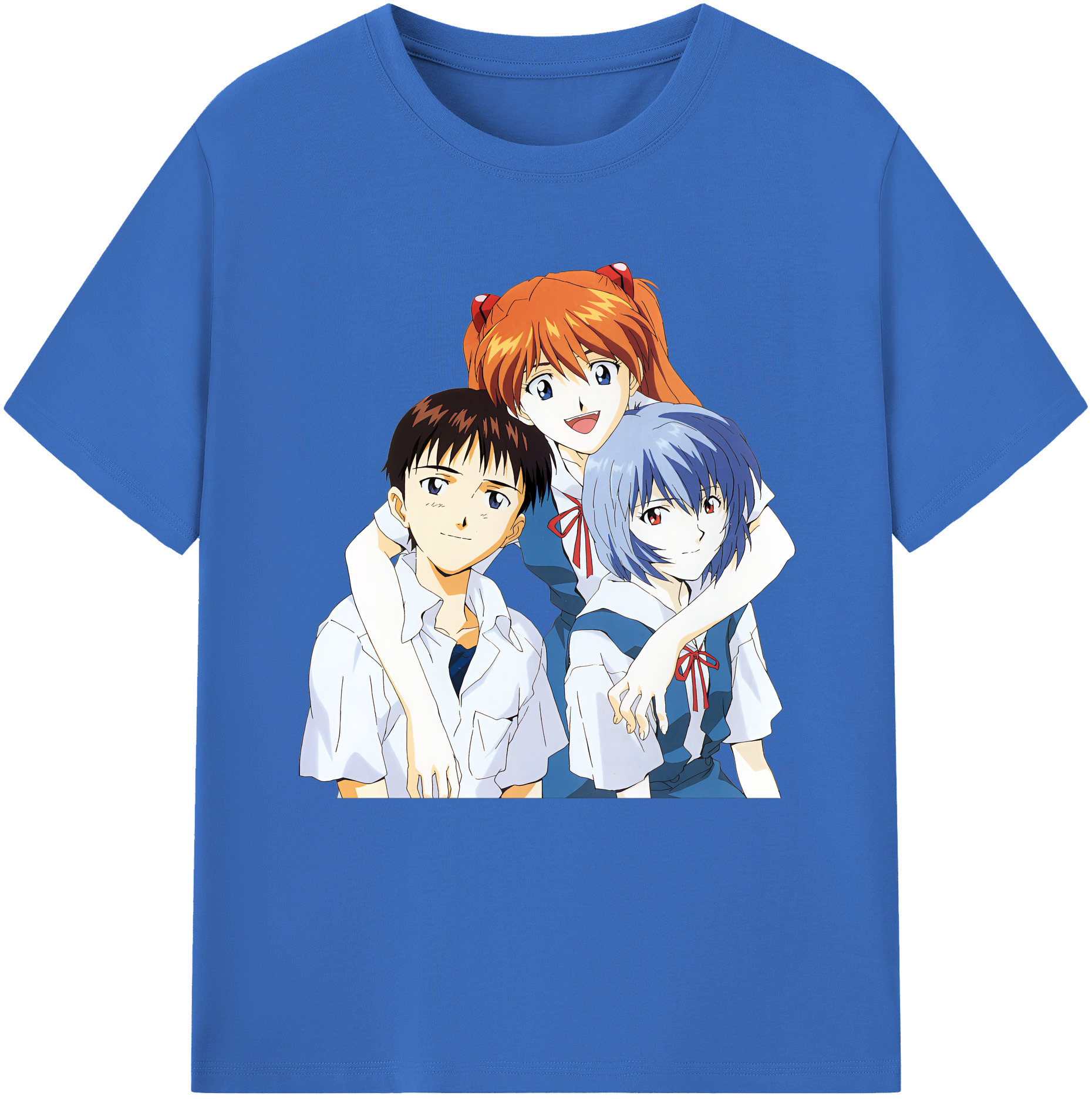 （画像用） EVA 新世紀エヴァンゲリオン 綿100％半袖Tシャツ（フロントプリント）