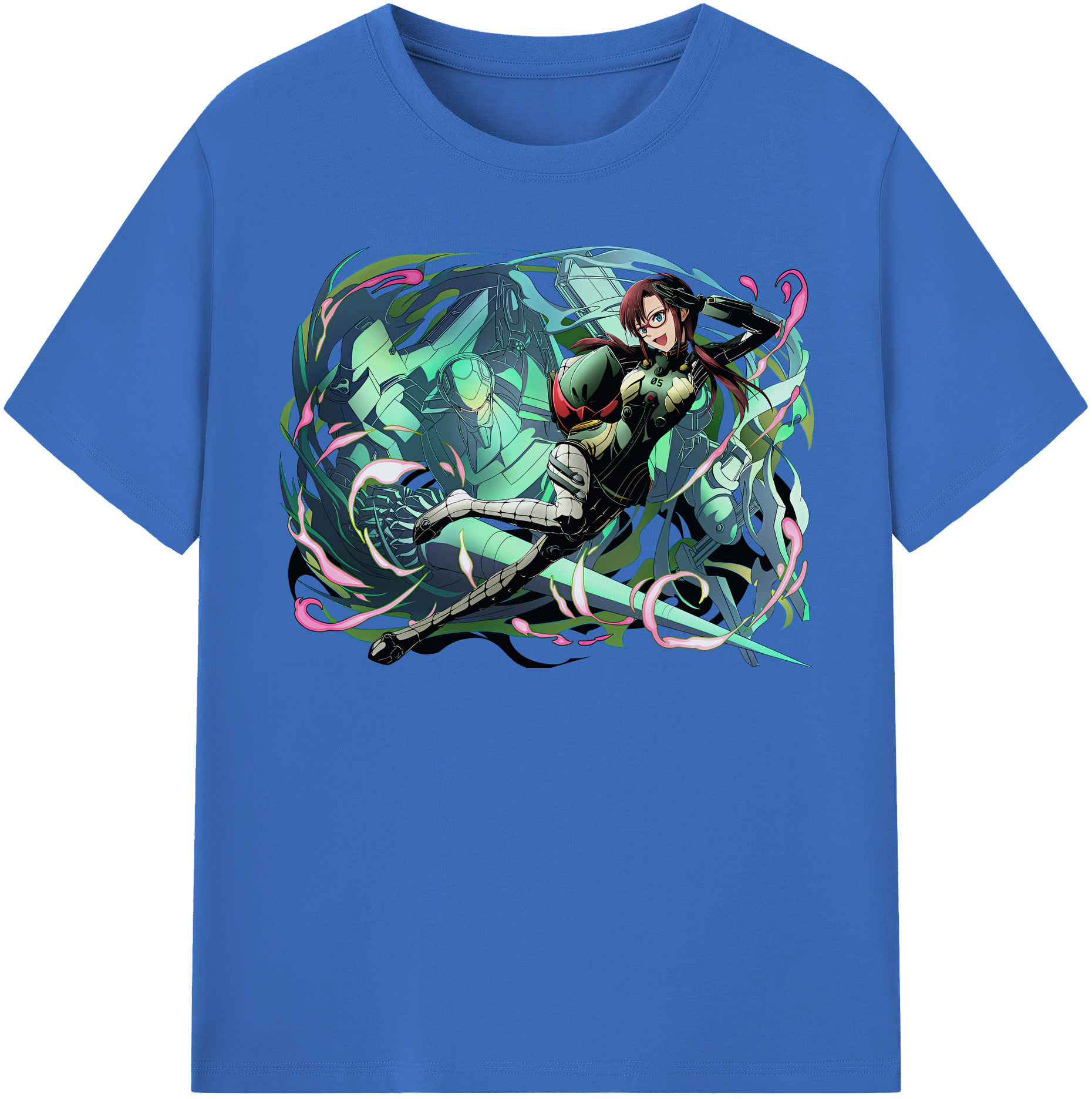 （画像用） EVA 新世紀エヴァンゲリオン 綿100％半袖Tシャツ（フロントプリント）