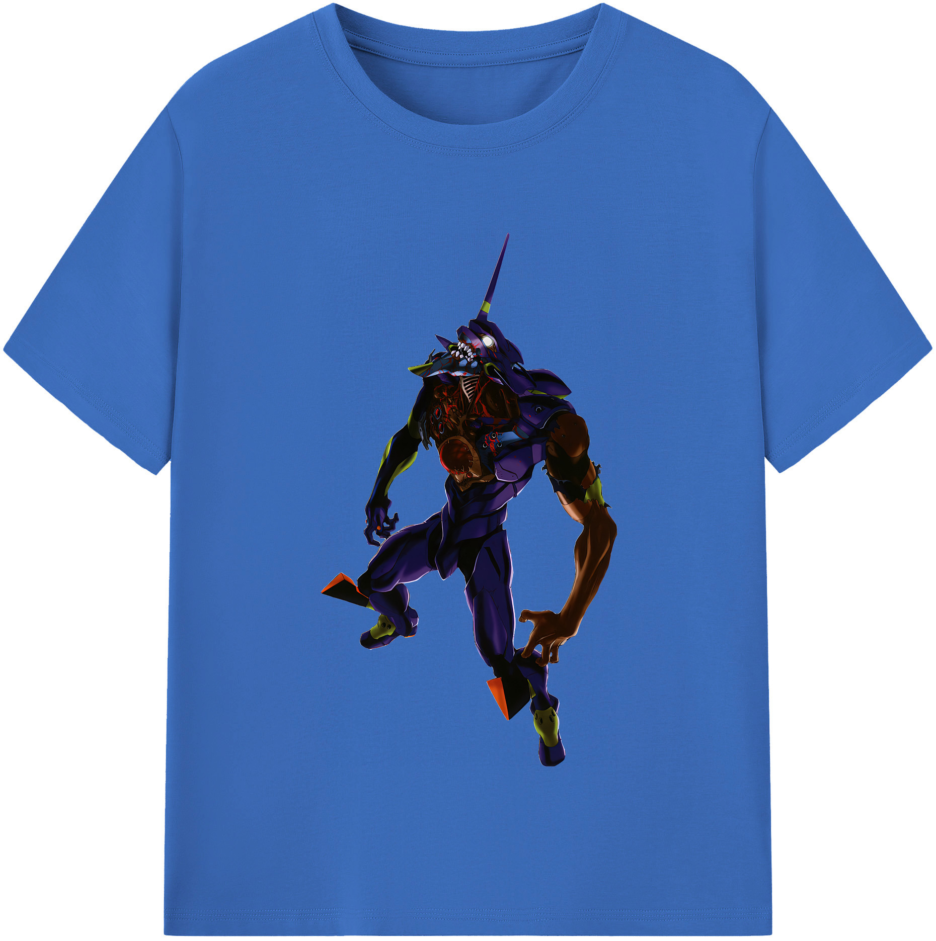 （画像用） EVA 新世紀エヴァンゲリオン 綿100％半袖Tシャツ（フロントプリント）