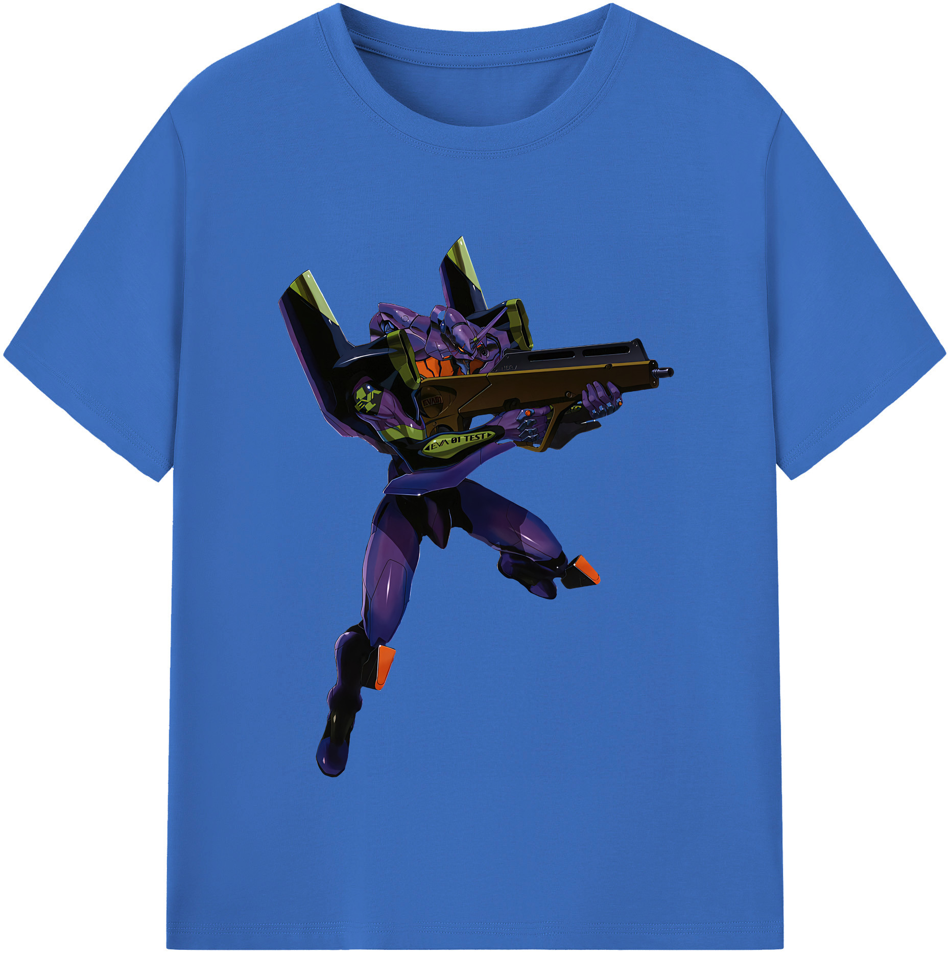 （画像用） EVA 新世紀エヴァンゲリオン 綿100％半袖Tシャツ（フロントプリント）
