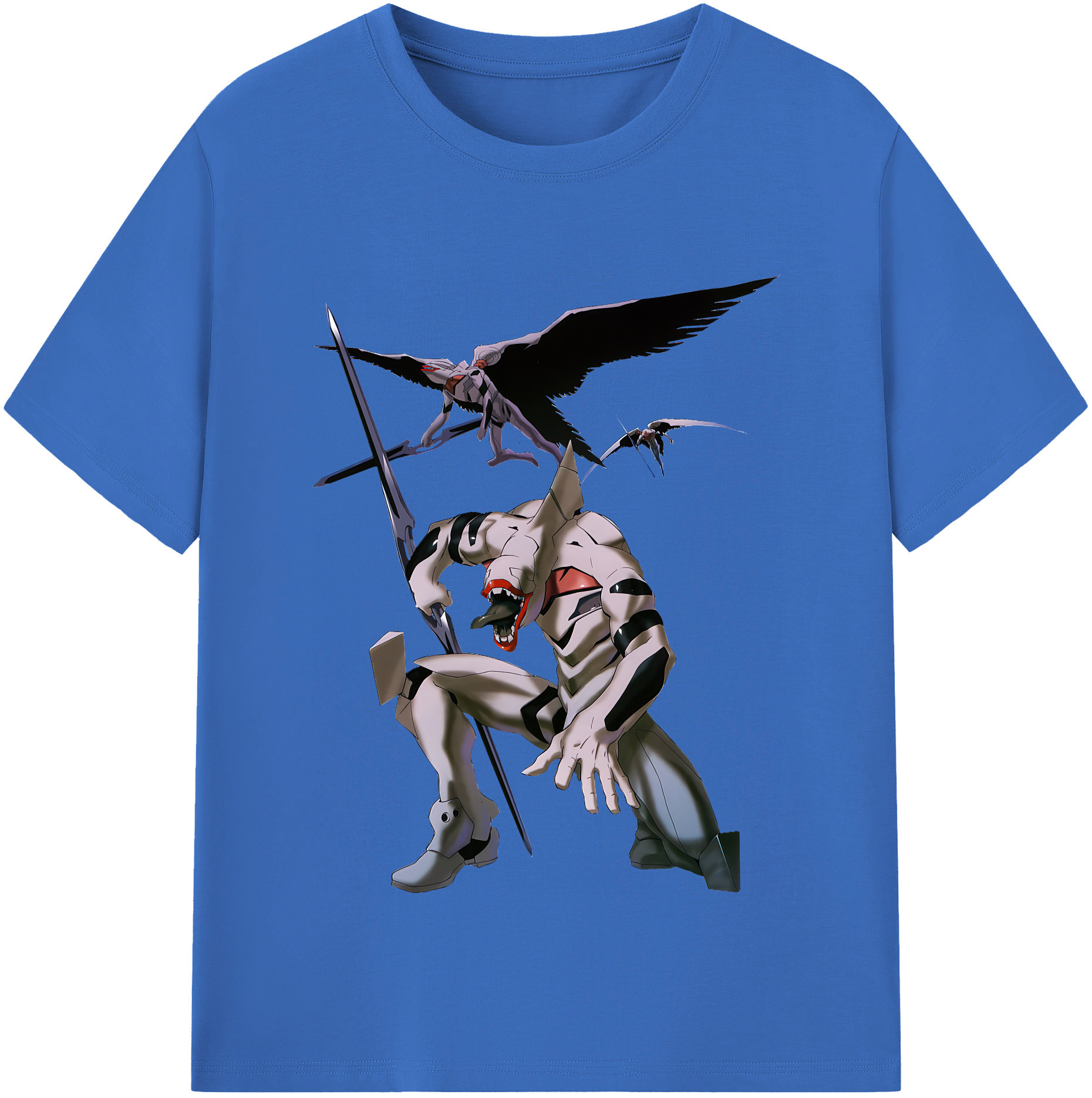 （画像用） EVA 新世紀エヴァンゲリオン 綿100％半袖Tシャツ（フロントプリント）