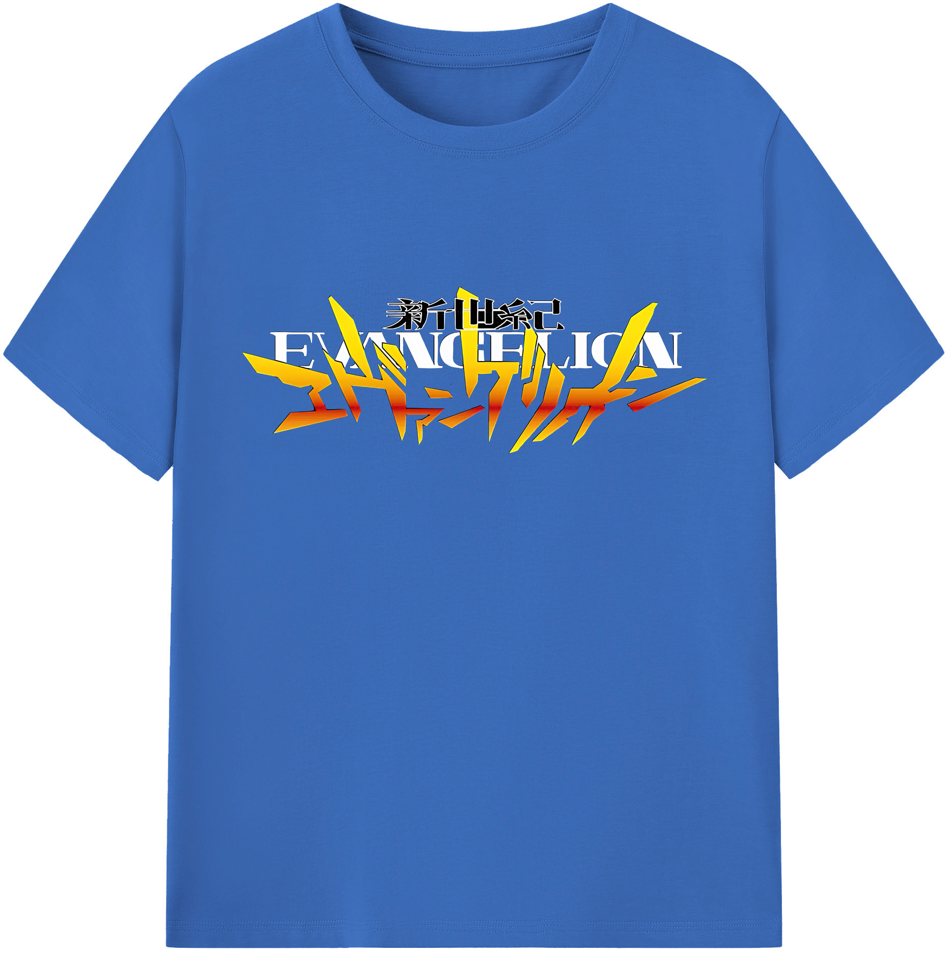 （画像用） EVA 新世紀エヴァンゲリオン 綿100％半袖Tシャツ（フロントプリント）