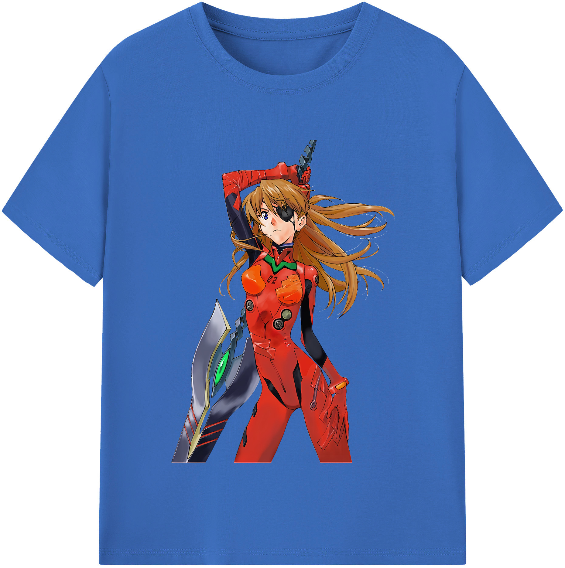 （画像用） EVA 新世紀エヴァンゲリオン 綿100％半袖Tシャツ（フロントプリント）
