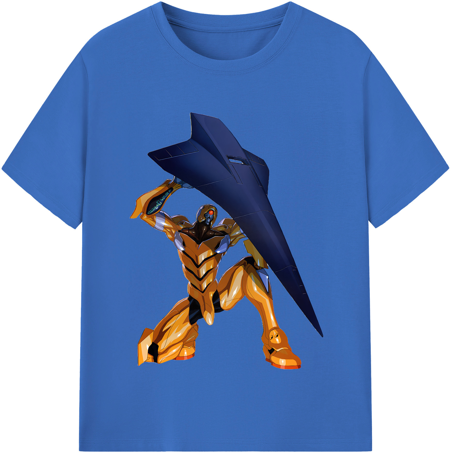 （画像用） EVA 新世紀エヴァンゲリオン 綿100％半袖Tシャツ（フロントプリント）
