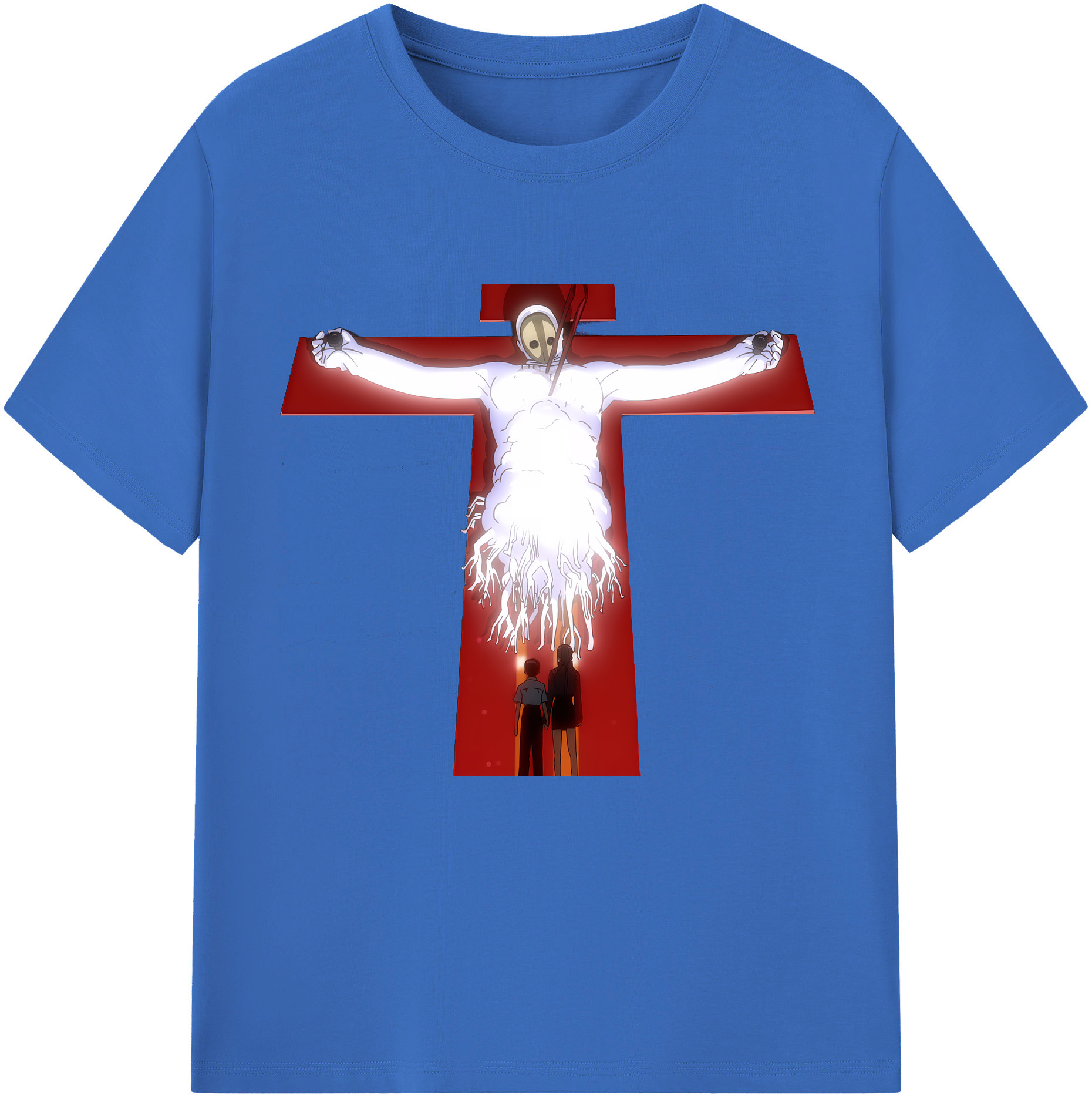 （画像用） EVA 新世紀エヴァンゲリオン 綿100％半袖Tシャツ（フロントプリント）