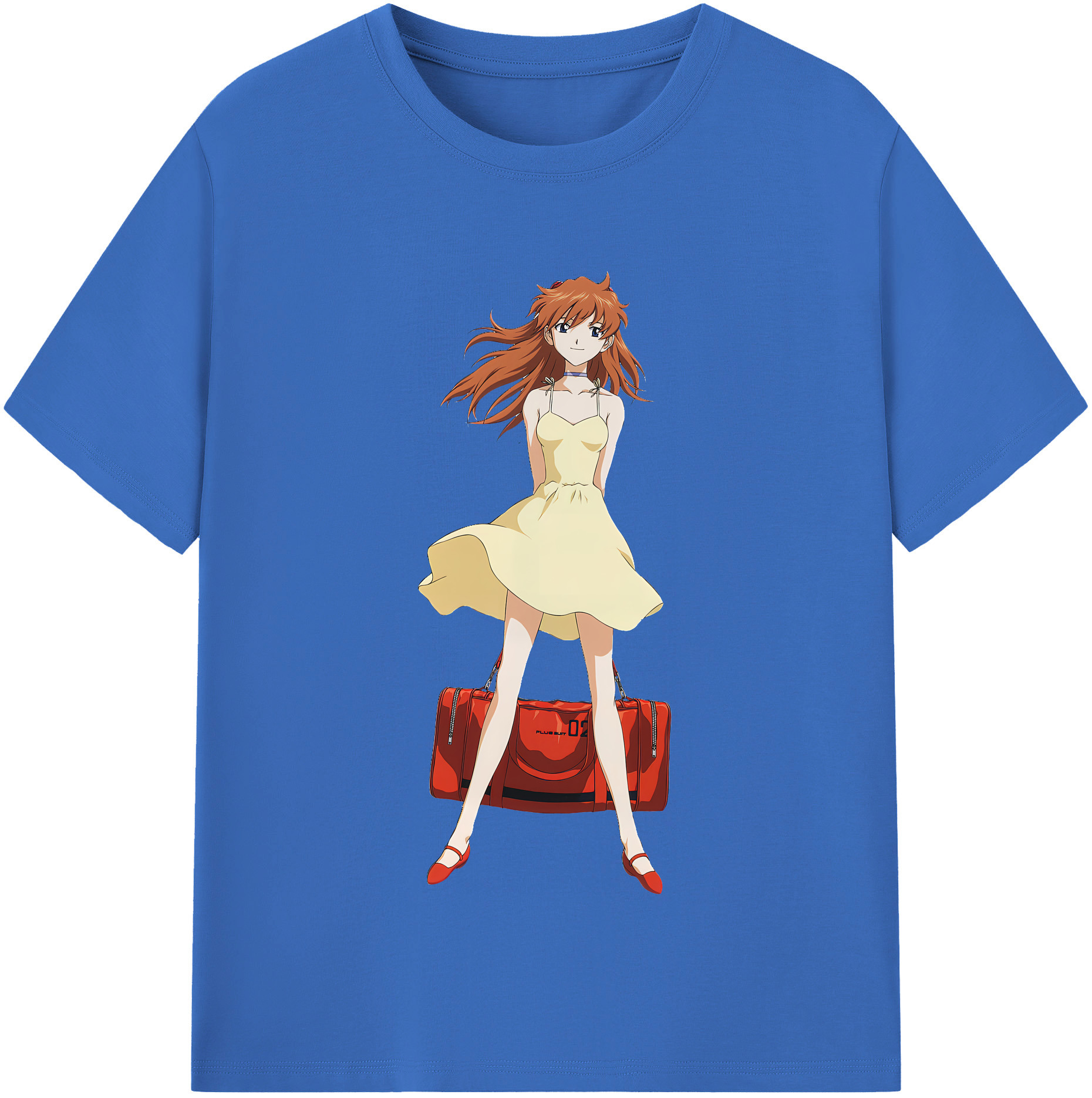 （画像用） EVA 新世紀エヴァンゲリオン 綿100％半袖Tシャツ（フロントプリント）