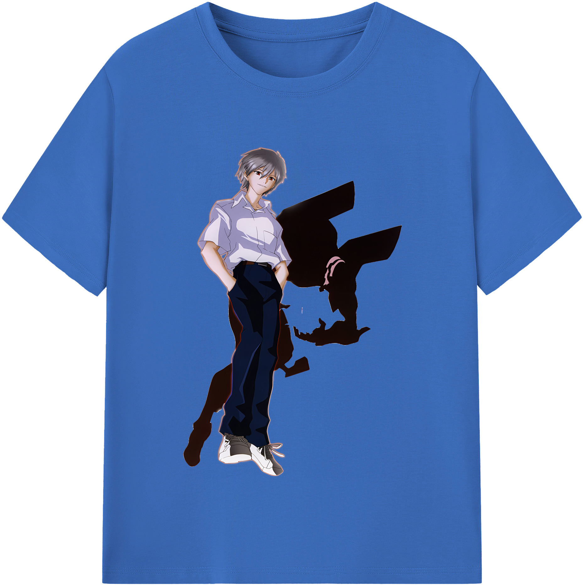 （画像用） EVA 新世紀エヴァンゲリオン 綿100％半袖Tシャツ（フロントプリント）