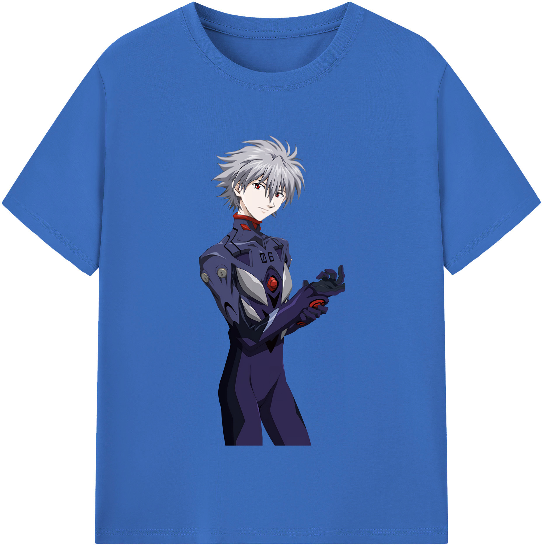 （画像用） EVA 新世紀エヴァンゲリオン 綿100％半袖Tシャツ（フロントプリント）