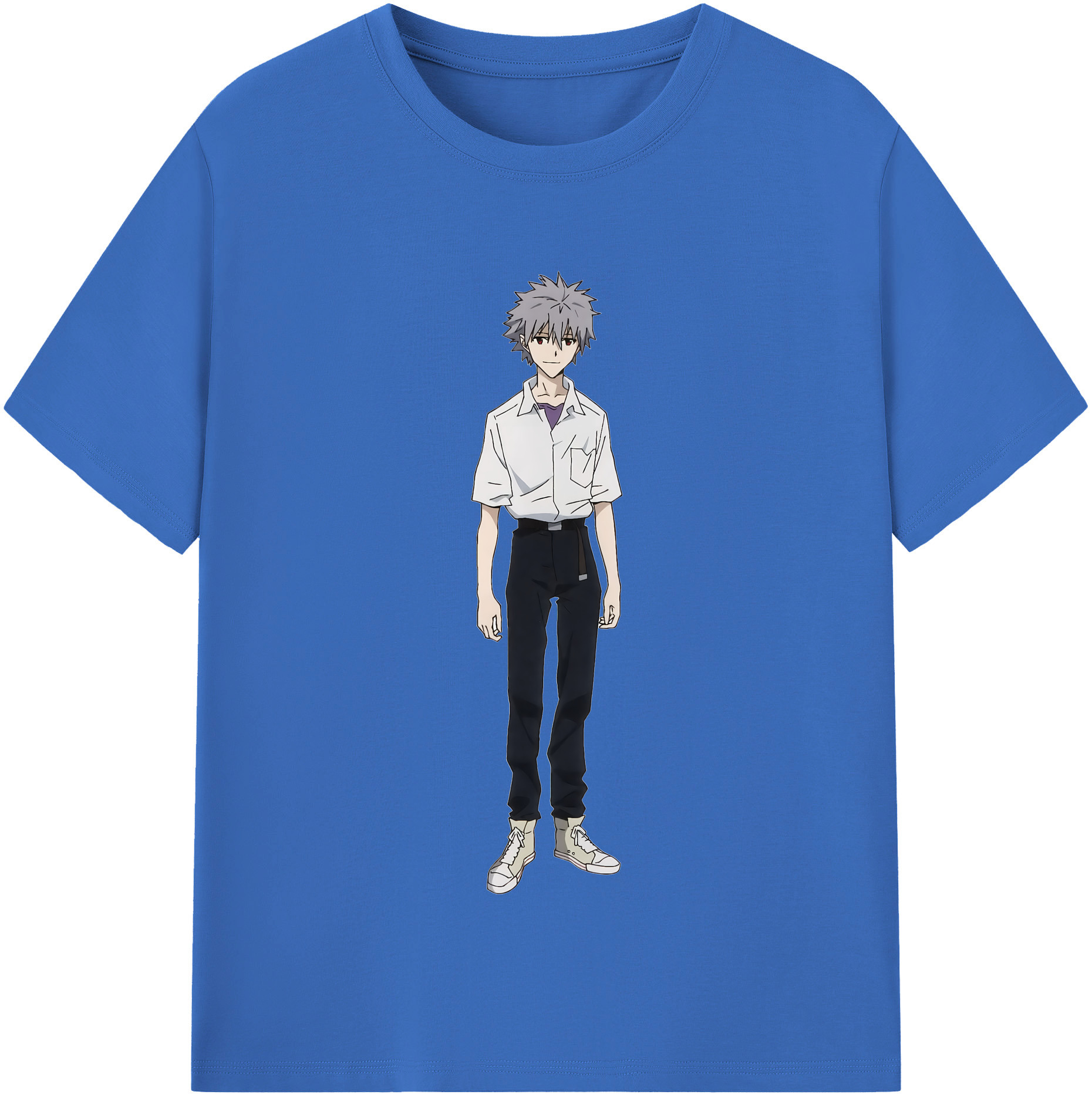 （画像用） EVA 新世紀エヴァンゲリオン 綿100％半袖Tシャツ（フロントプリント）