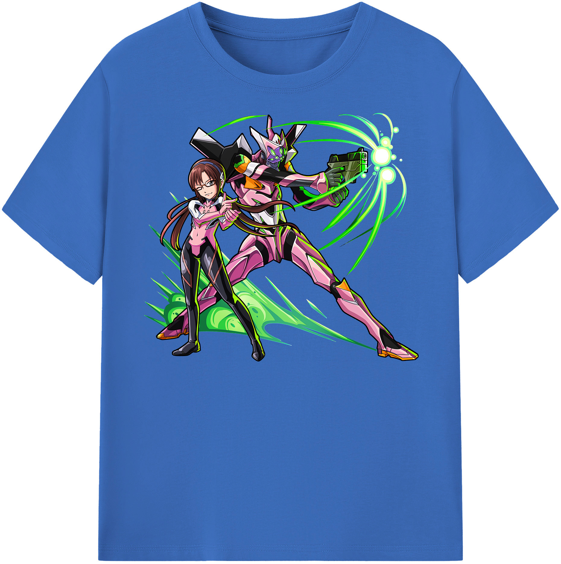 （画像用） EVA 新世紀エヴァンゲリオン 綿100％半袖Tシャツ（フロントプリント）