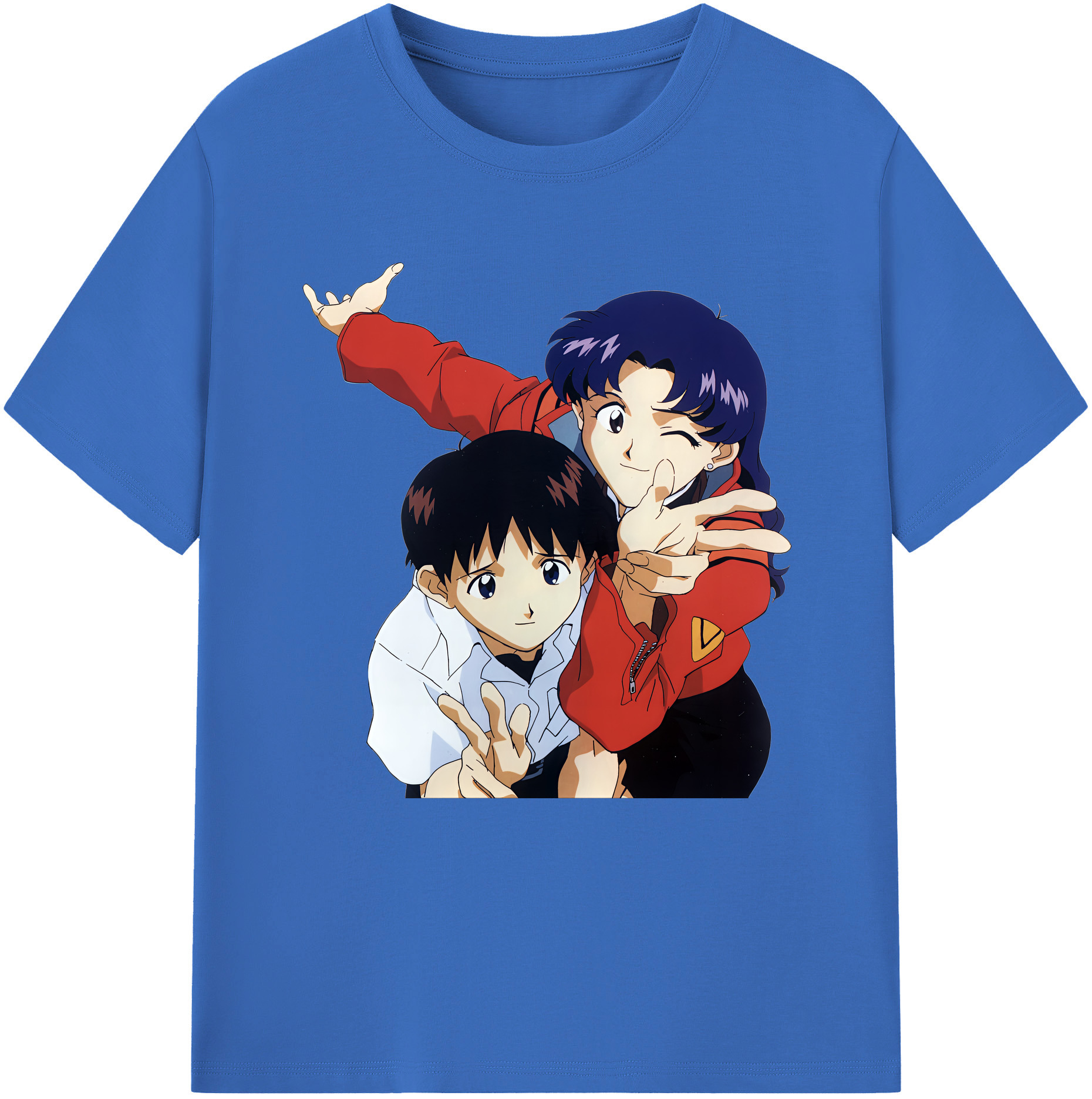 （画像用） EVA 新世紀エヴァンゲリオン 綿100％半袖Tシャツ（フロントプリント）