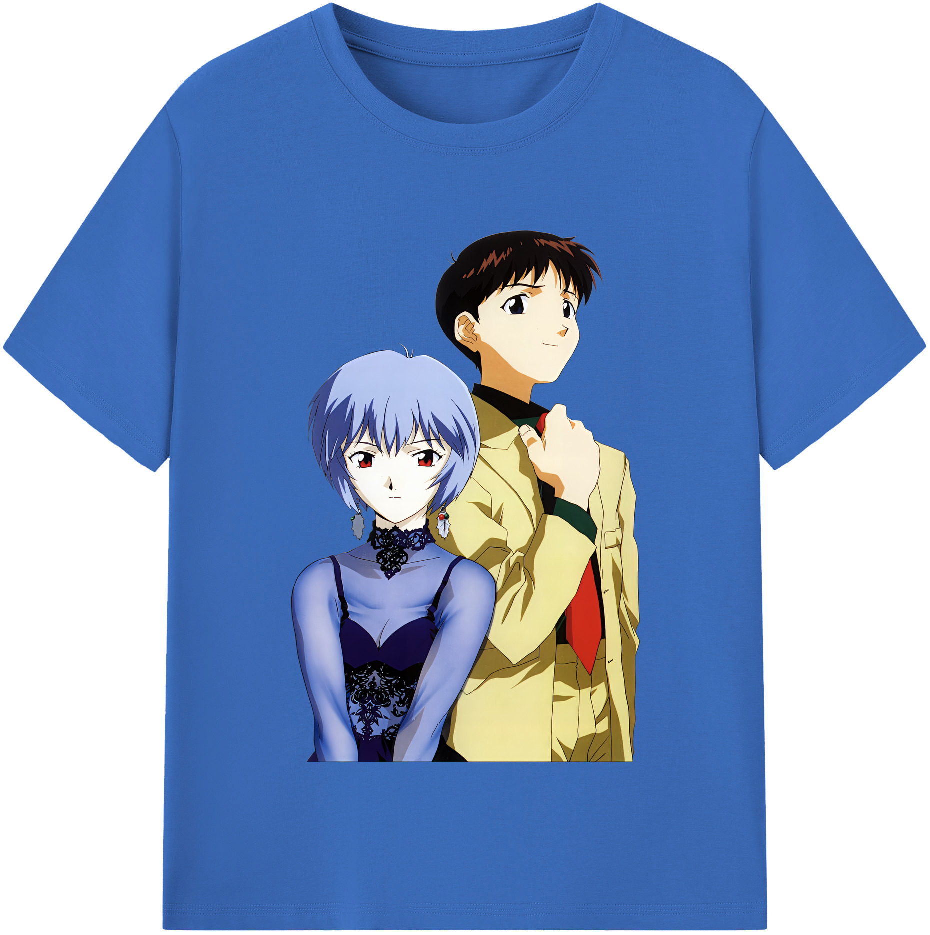 （画像用） EVA 新世紀エヴァンゲリオン 綿100％半袖Tシャツ（フロントプリント）