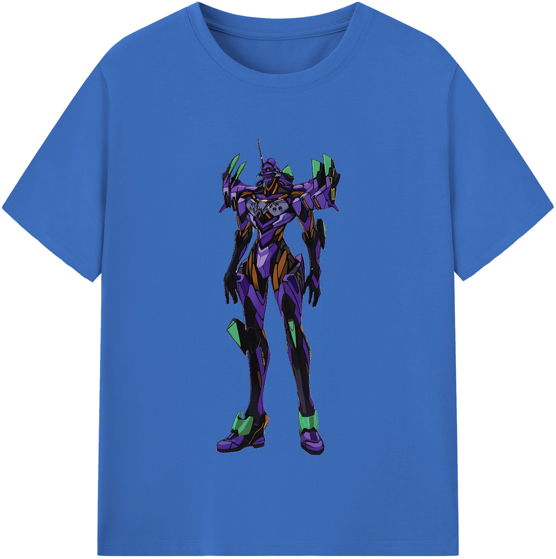 （画像用） EVA 新世紀エヴァンゲリオン 綿100％半袖Tシャツ（フロントプリント）
