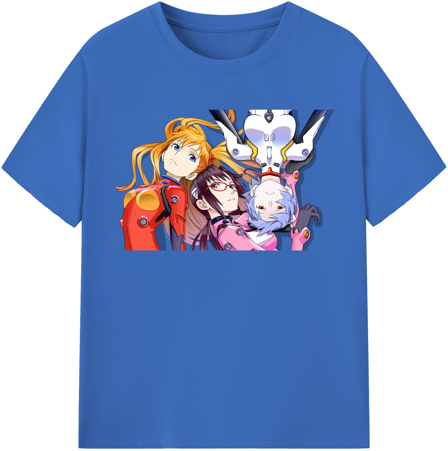 （画像用） EVA 新世紀エヴァンゲリオン 綿100％半袖Tシャツ（フロントプリント）