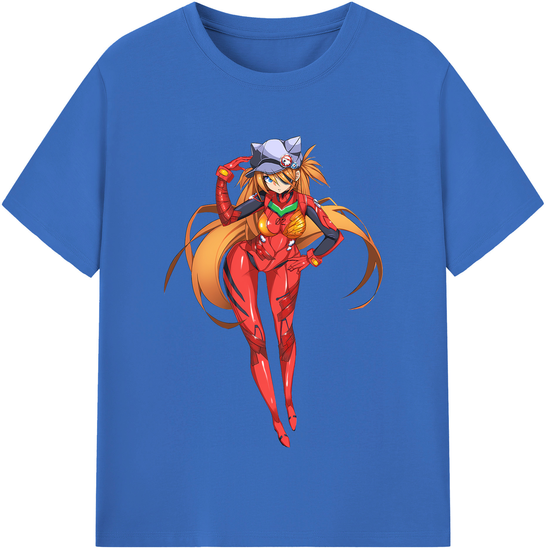 （画像用） EVA 新世紀エヴァンゲリオン 綿100％半袖Tシャツ（フロントプリント）