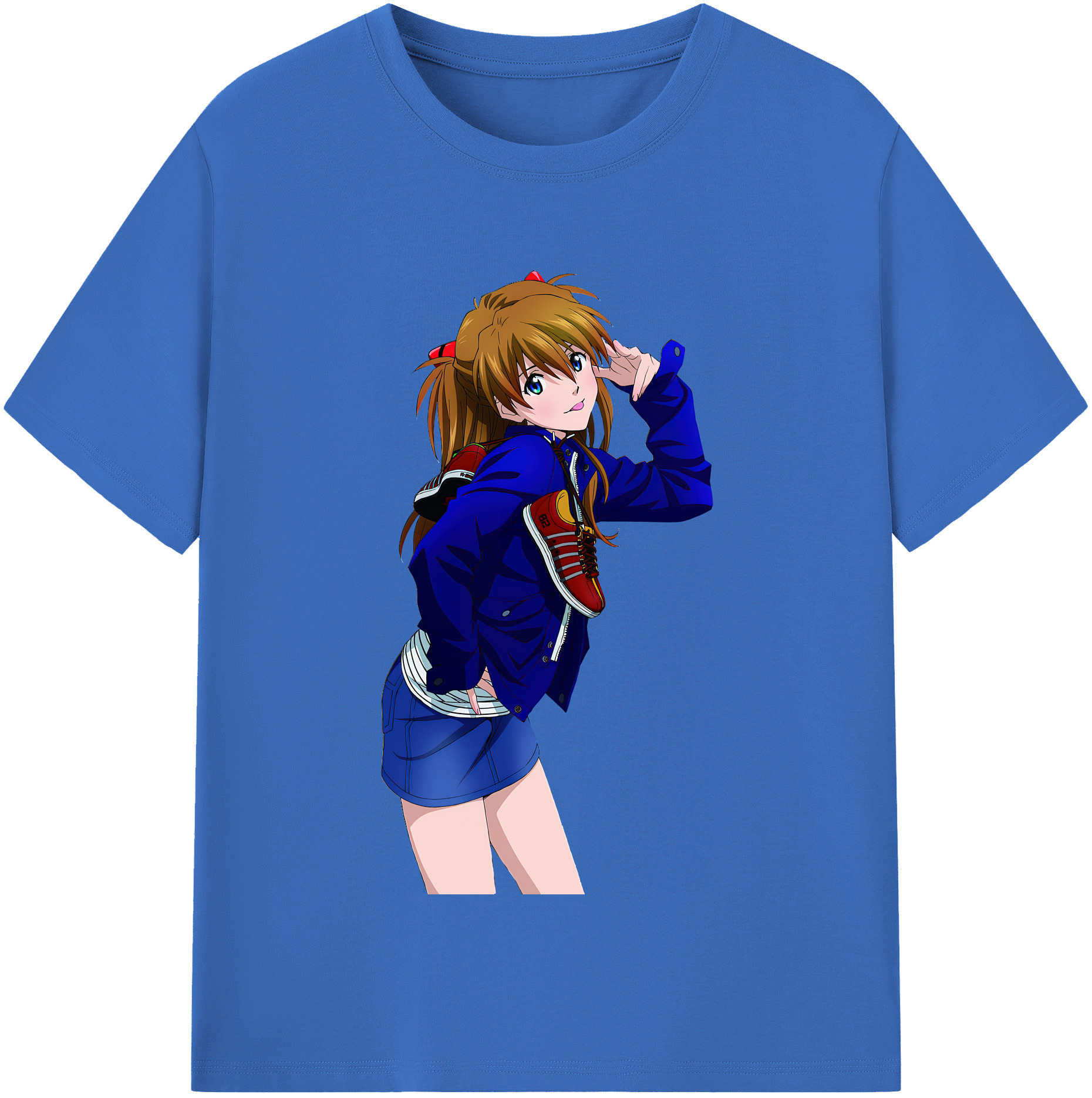 （画像用） EVA 新世紀エヴァンゲリオン 綿100％半袖Tシャツ（フロントプリント）