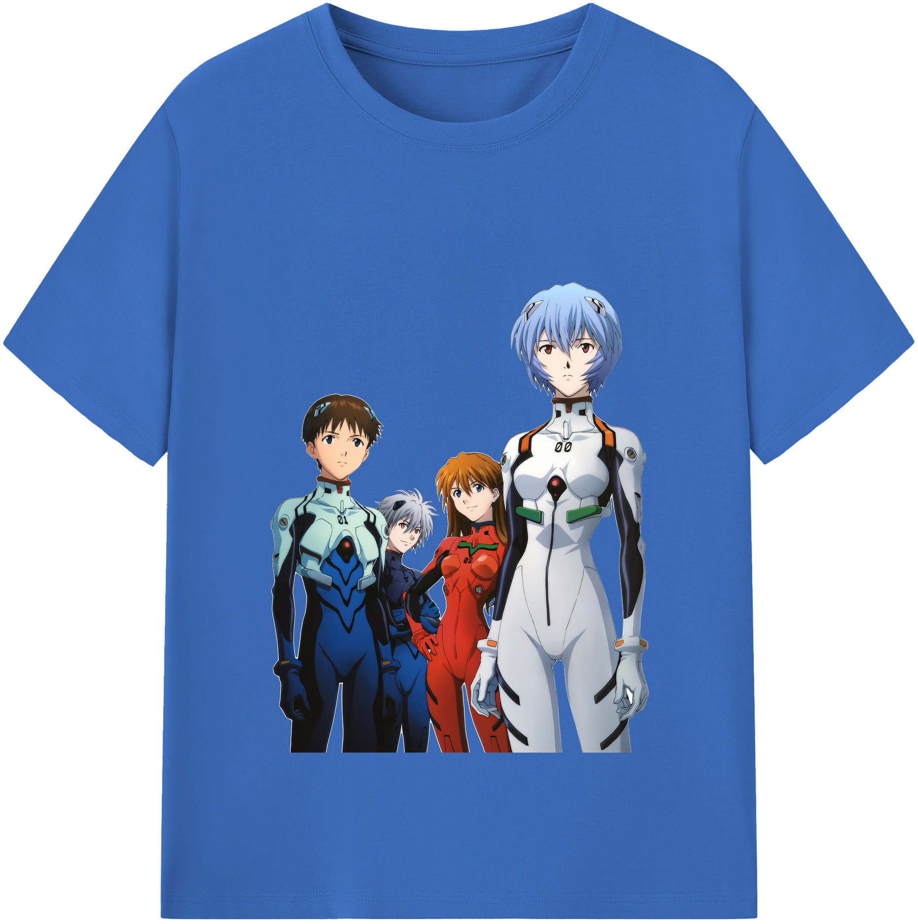 （画像用） EVA 新世紀エヴァンゲリオン 綿100％半袖Tシャツ（フロントプリント）