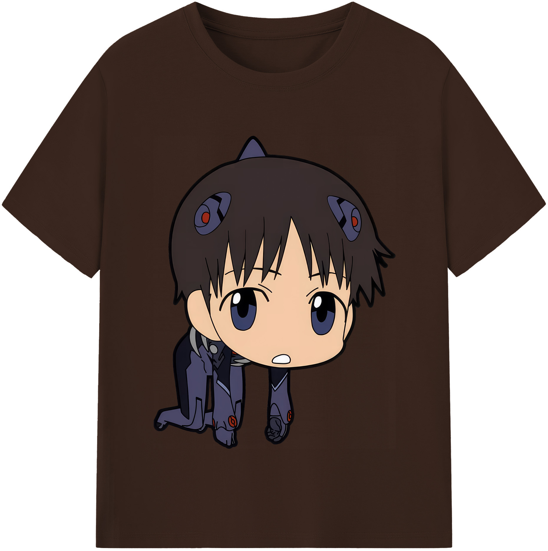 （画像用） EVA 新世紀エヴァンゲリオン 綿100％半袖Tシャツ（フロントプリント）