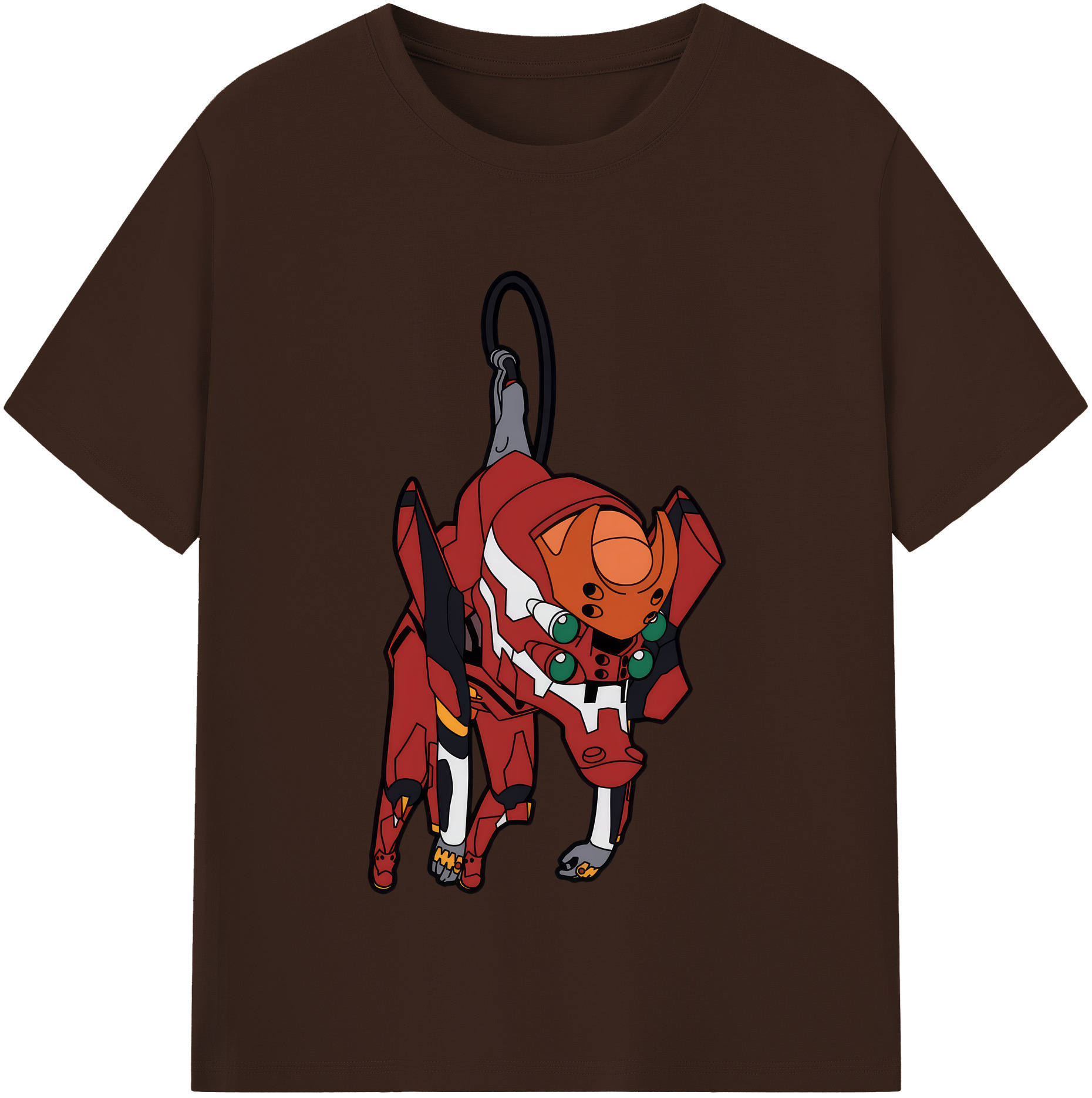 （画像用） EVA 新世紀エヴァンゲリオン 綿100％半袖Tシャツ（フロントプリント）