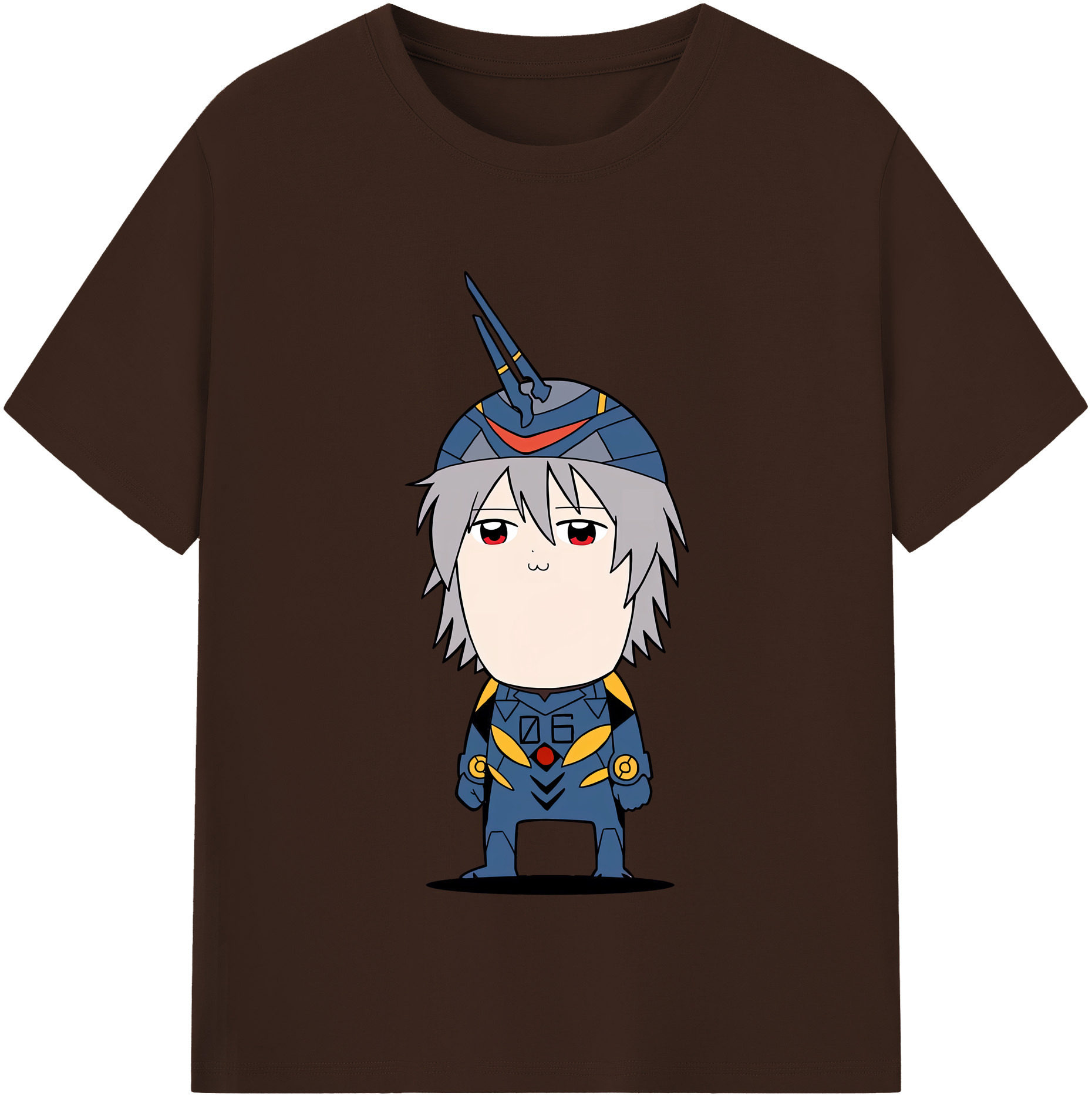 （画像用） EVA 新世紀エヴァンゲリオン 綿100％半袖Tシャツ（フロントプリント）