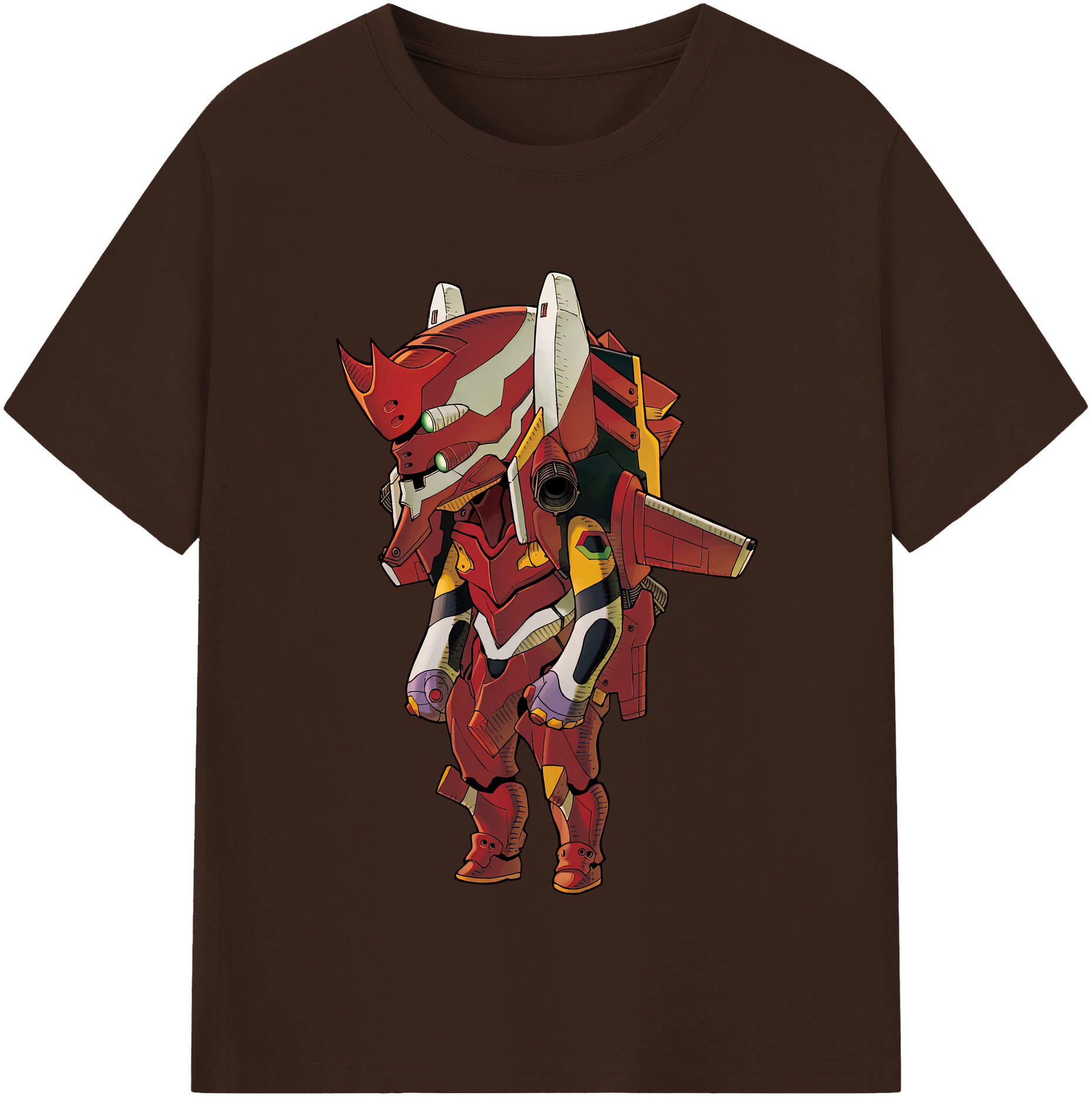 （画像用） EVA 新世紀エヴァンゲリオン 綿100％半袖Tシャツ（フロントプリント）