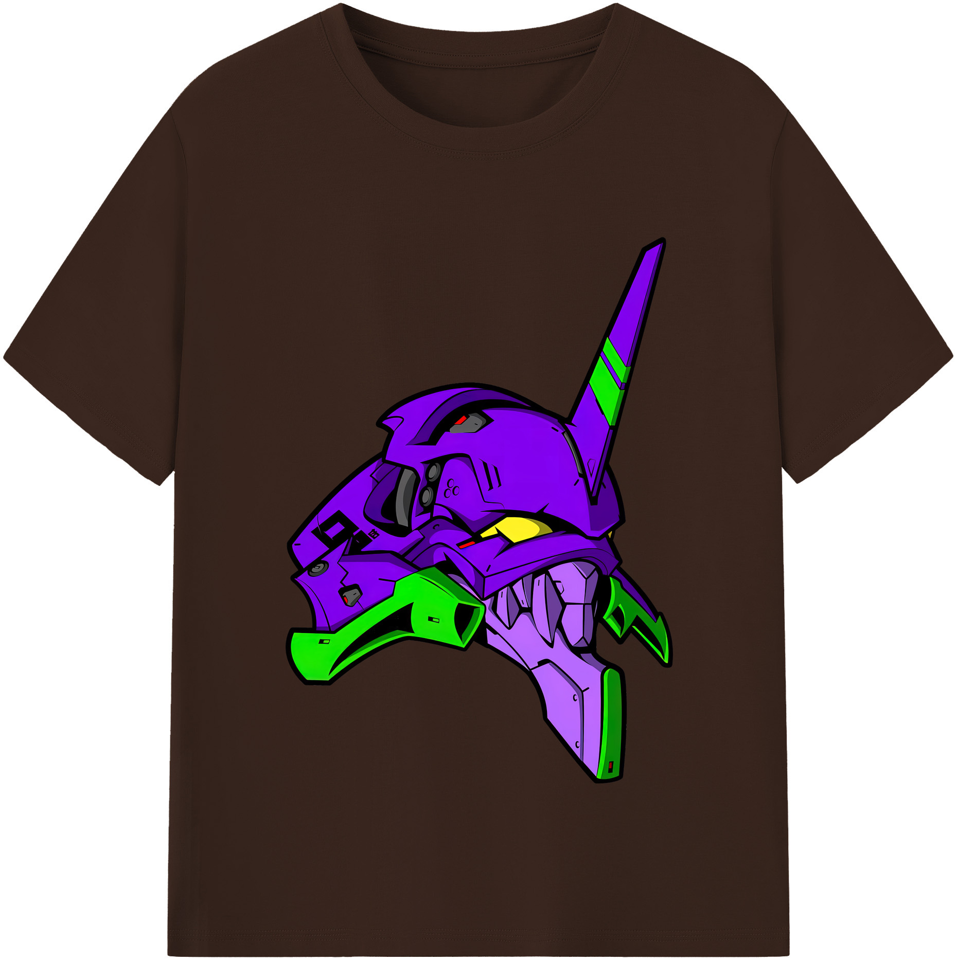 （画像用） EVA 新世紀エヴァンゲリオン 綿100％半袖Tシャツ（フロントプリント）