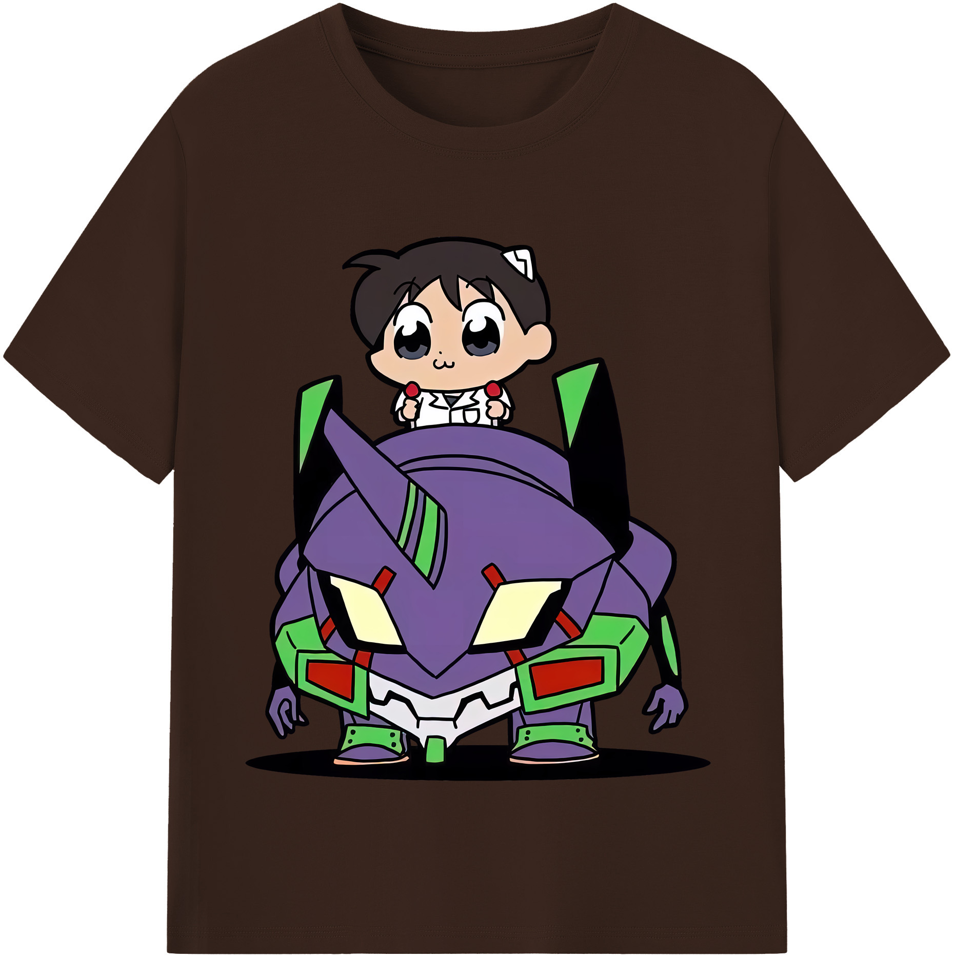 （画像用） EVA 新世紀エヴァンゲリオン 綿100％半袖Tシャツ（フロントプリント）