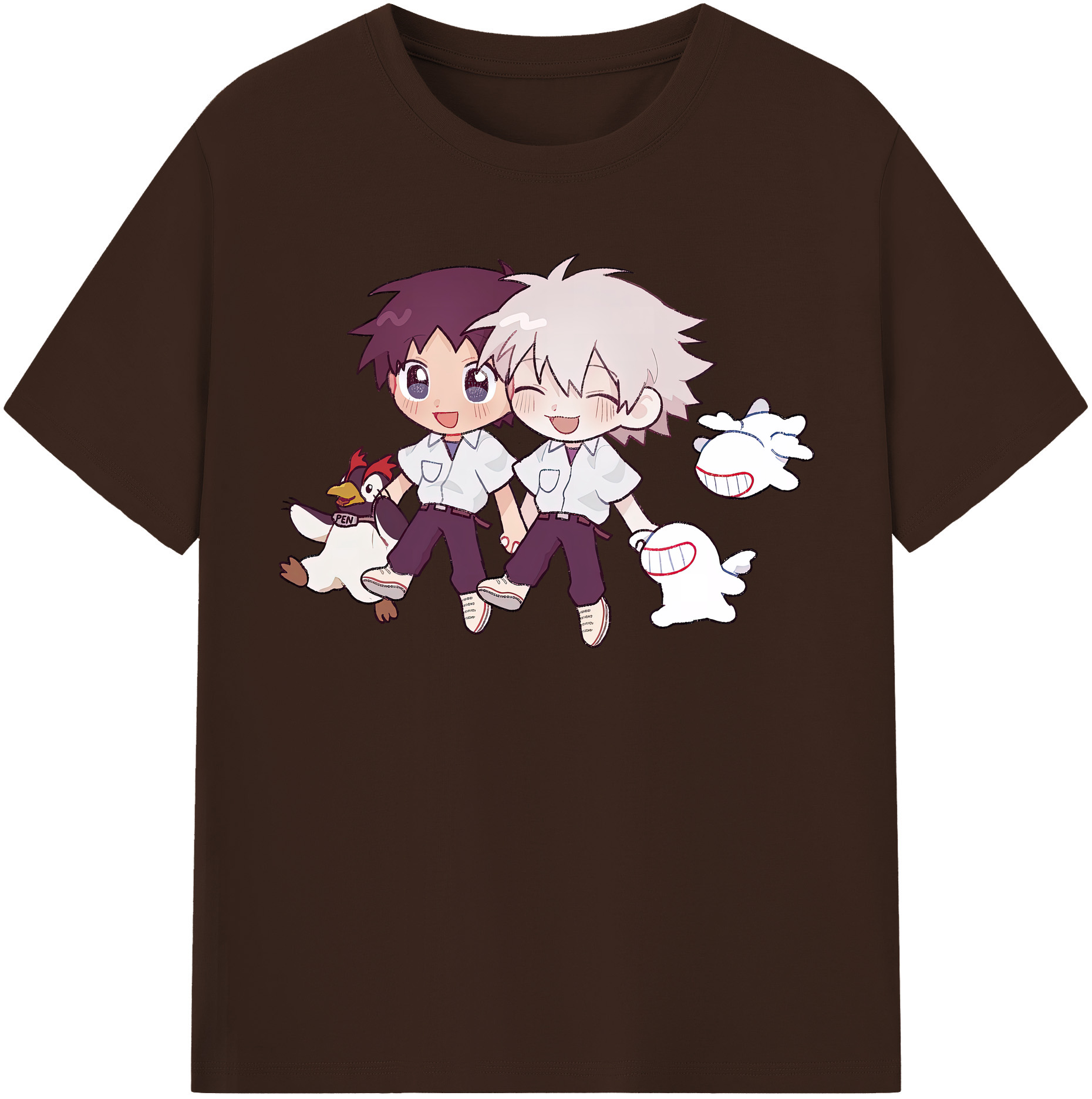 （画像用） EVA 新世紀エヴァンゲリオン 綿100％半袖Tシャツ（フロントプリント）