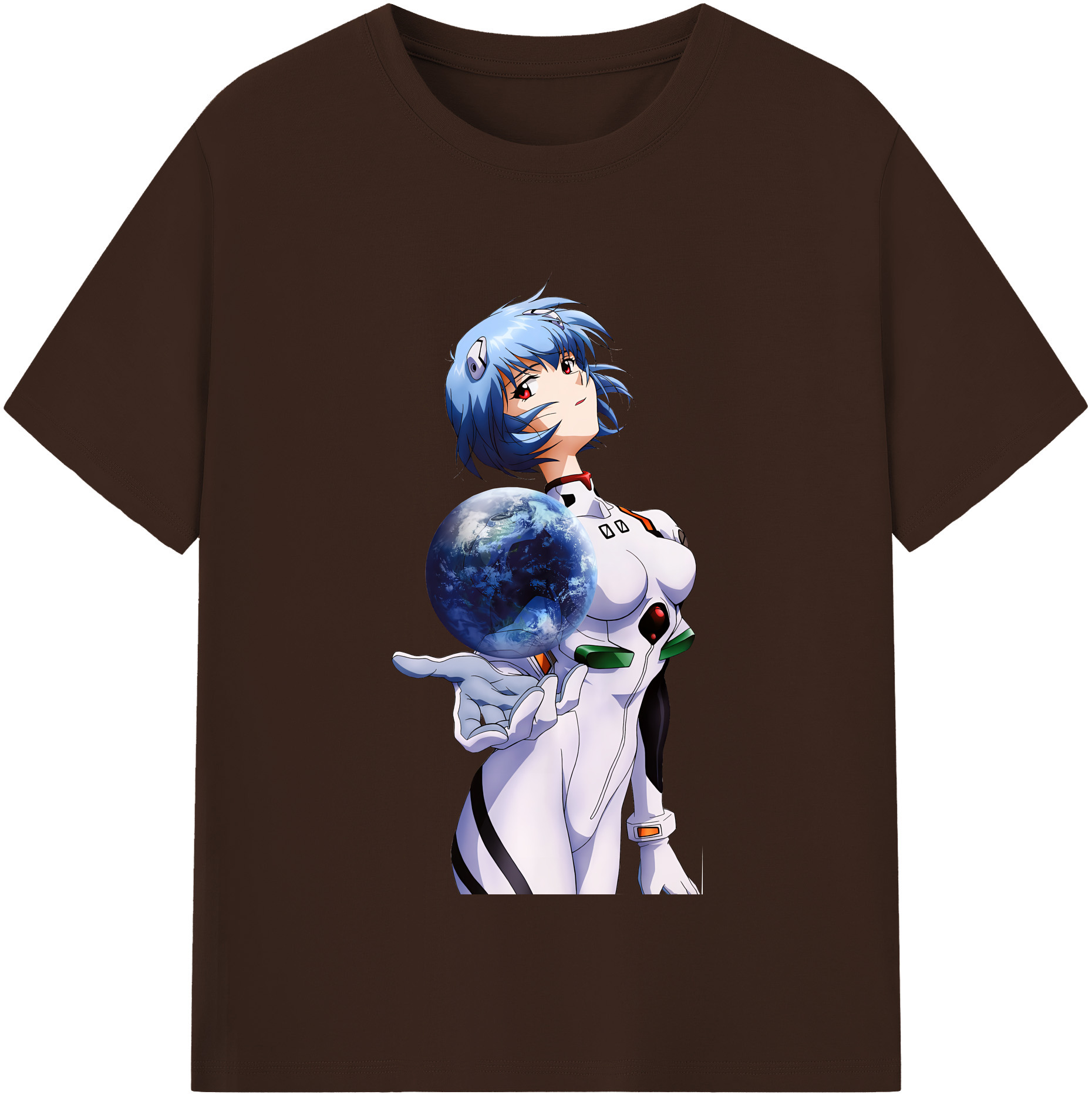 （画像用） EVA 新世紀エヴァンゲリオン 綿100％半袖Tシャツ（フロントプリント）