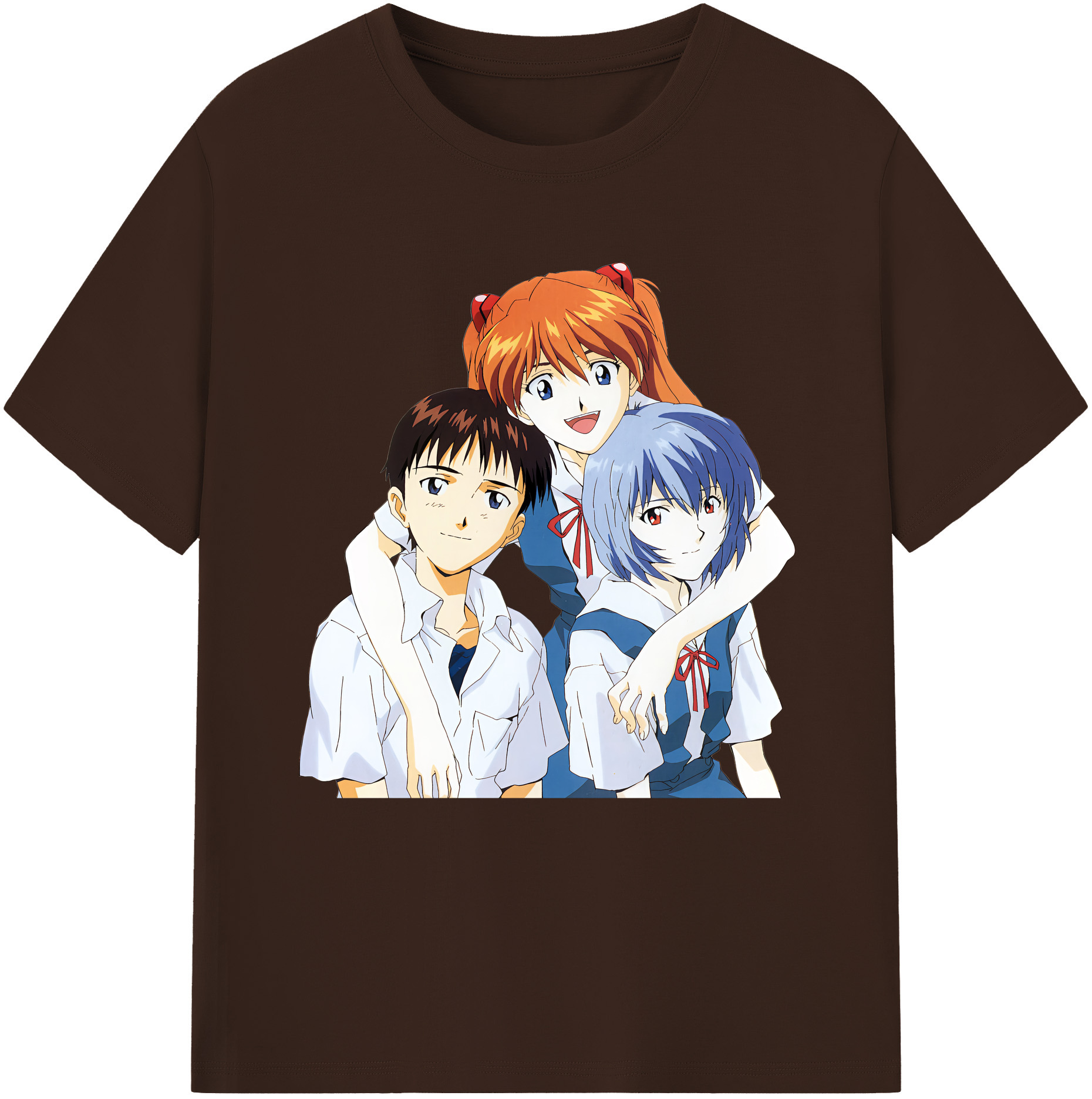 （画像用） EVA 新世紀エヴァンゲリオン 綿100％半袖Tシャツ（フロントプリント）
