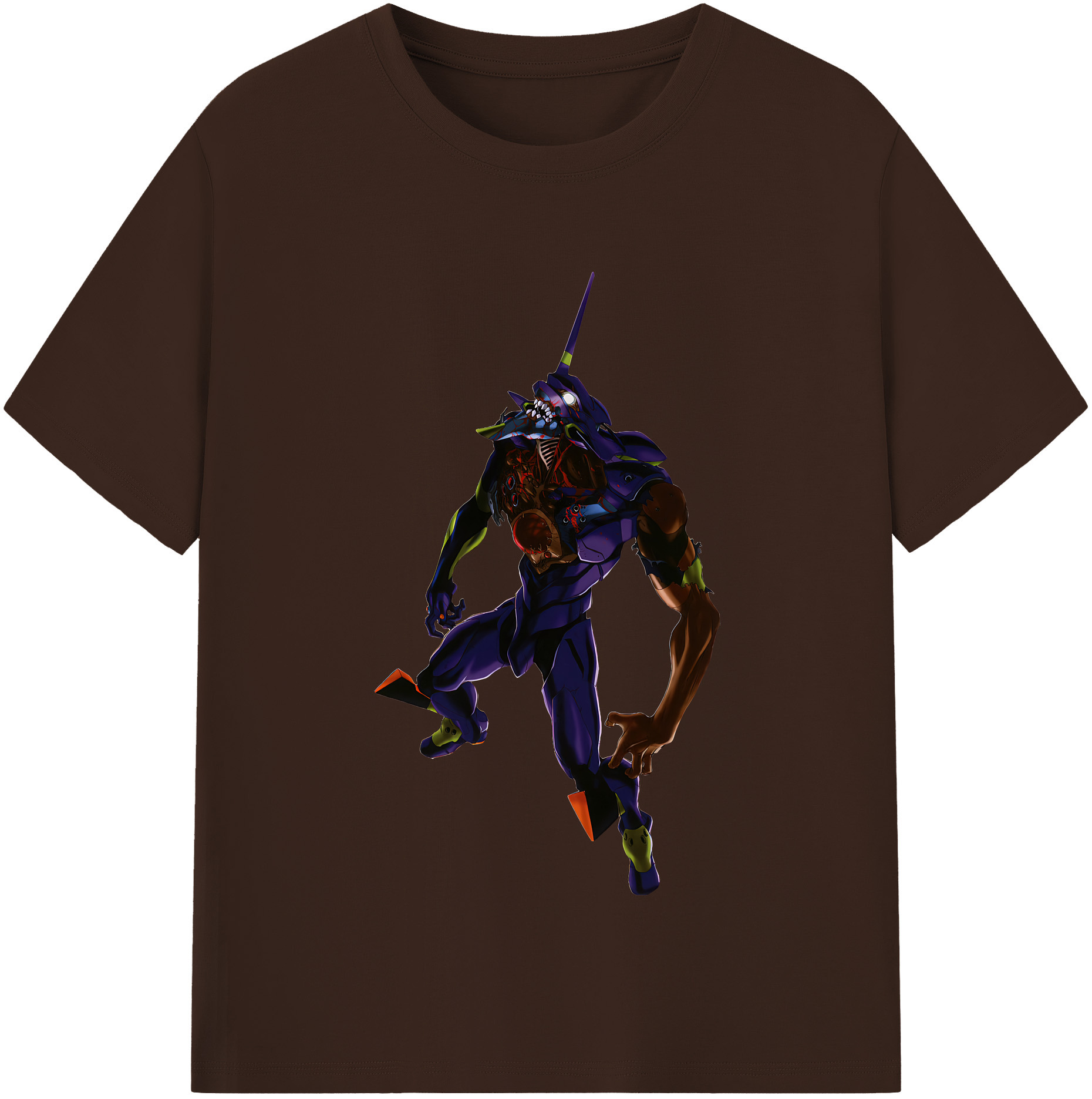 （画像用） EVA 新世紀エヴァンゲリオン 綿100％半袖Tシャツ（フロントプリント）