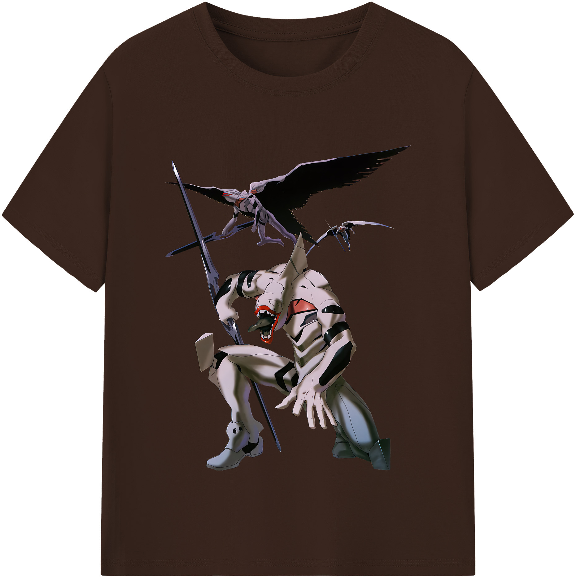（画像用） EVA 新世紀エヴァンゲリオン 綿100％半袖Tシャツ（フロントプリント）